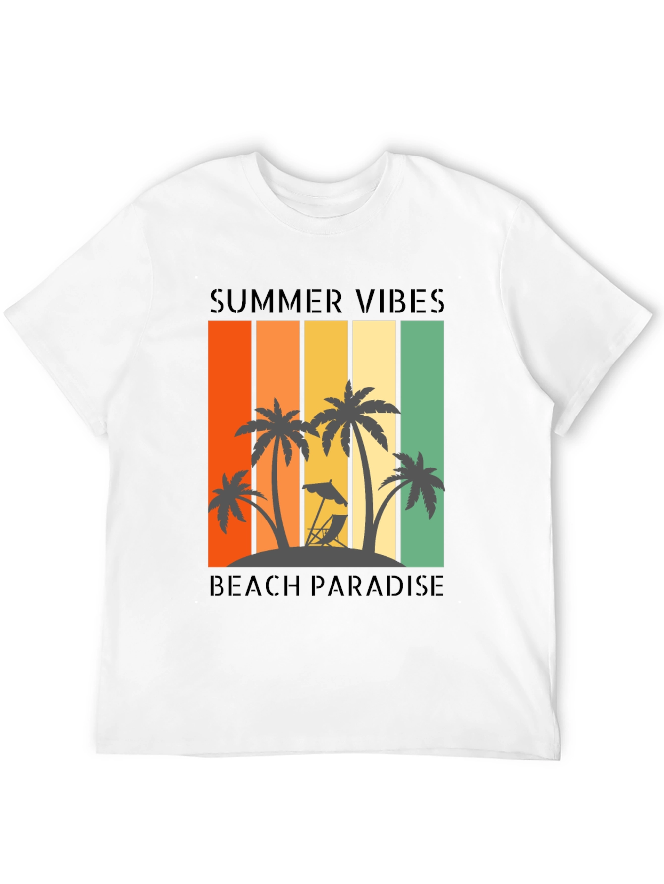 Summer Vibes Beach Paradise T-Shirt