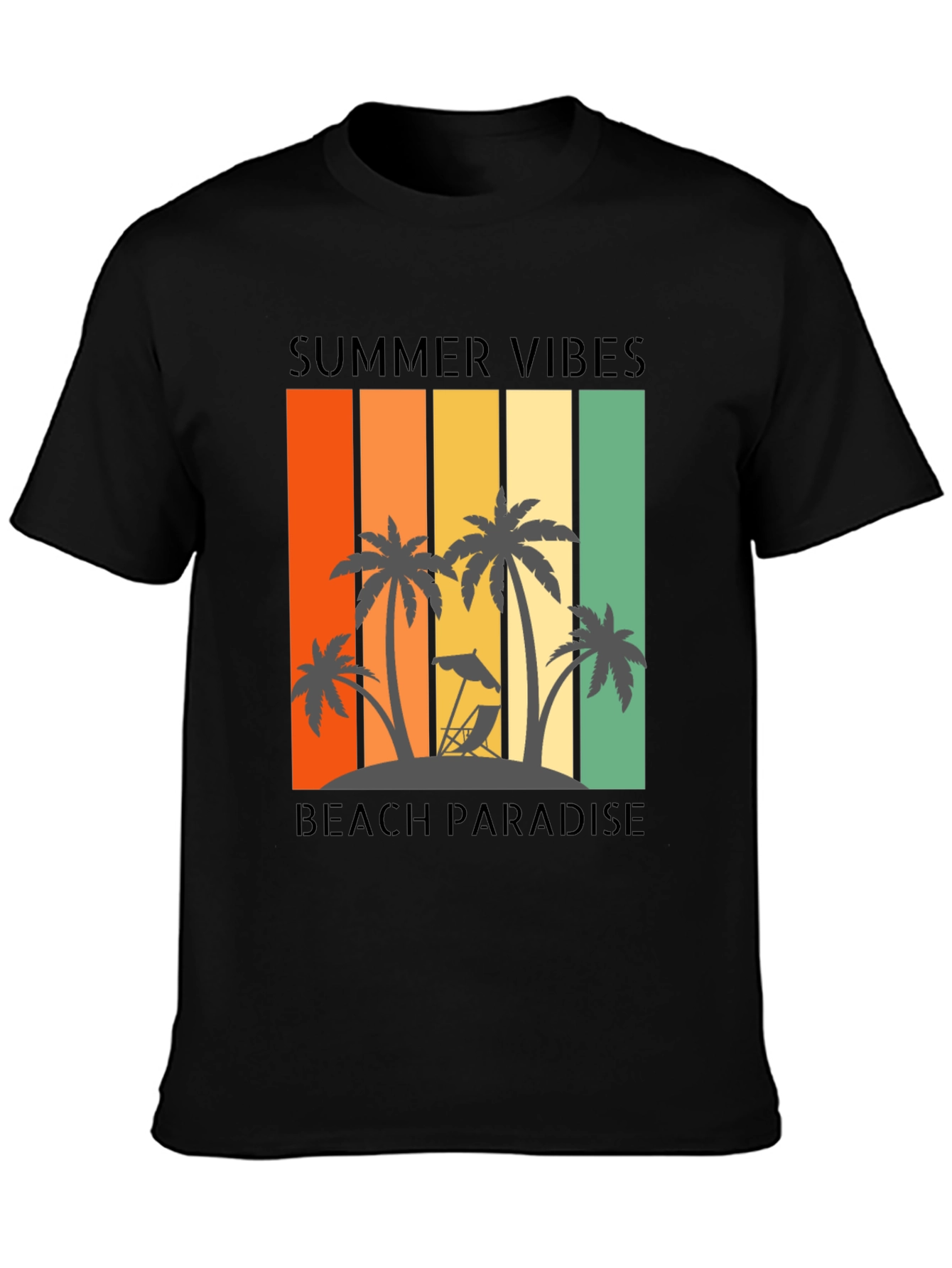 Summer Vibes Beach Paradise T-Shirt