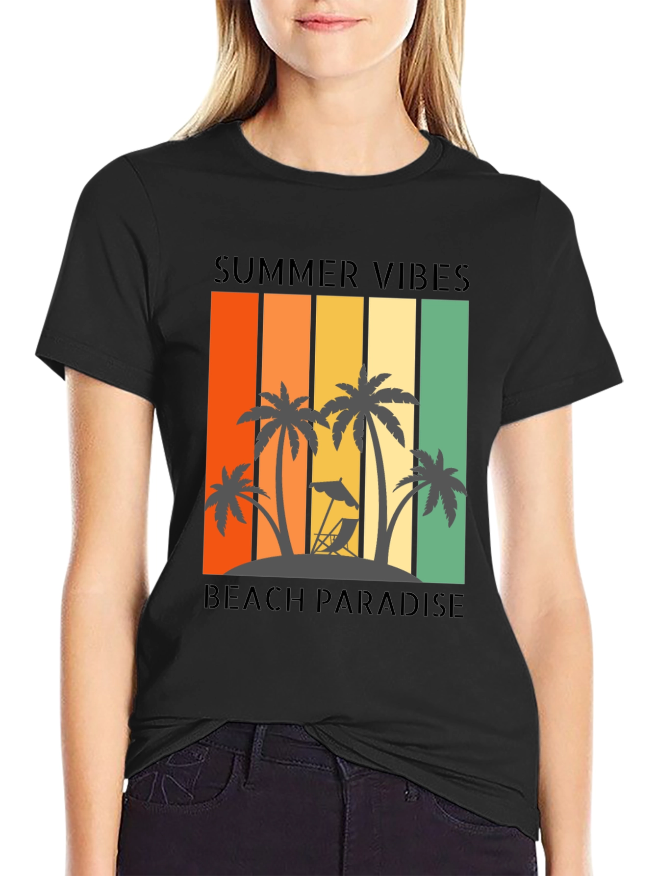 Summer Vibes Beach Paradise T-Shirt