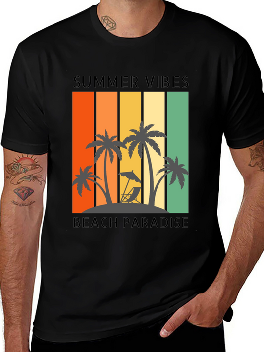Summer Vibes Beach Paradise T-Shirt