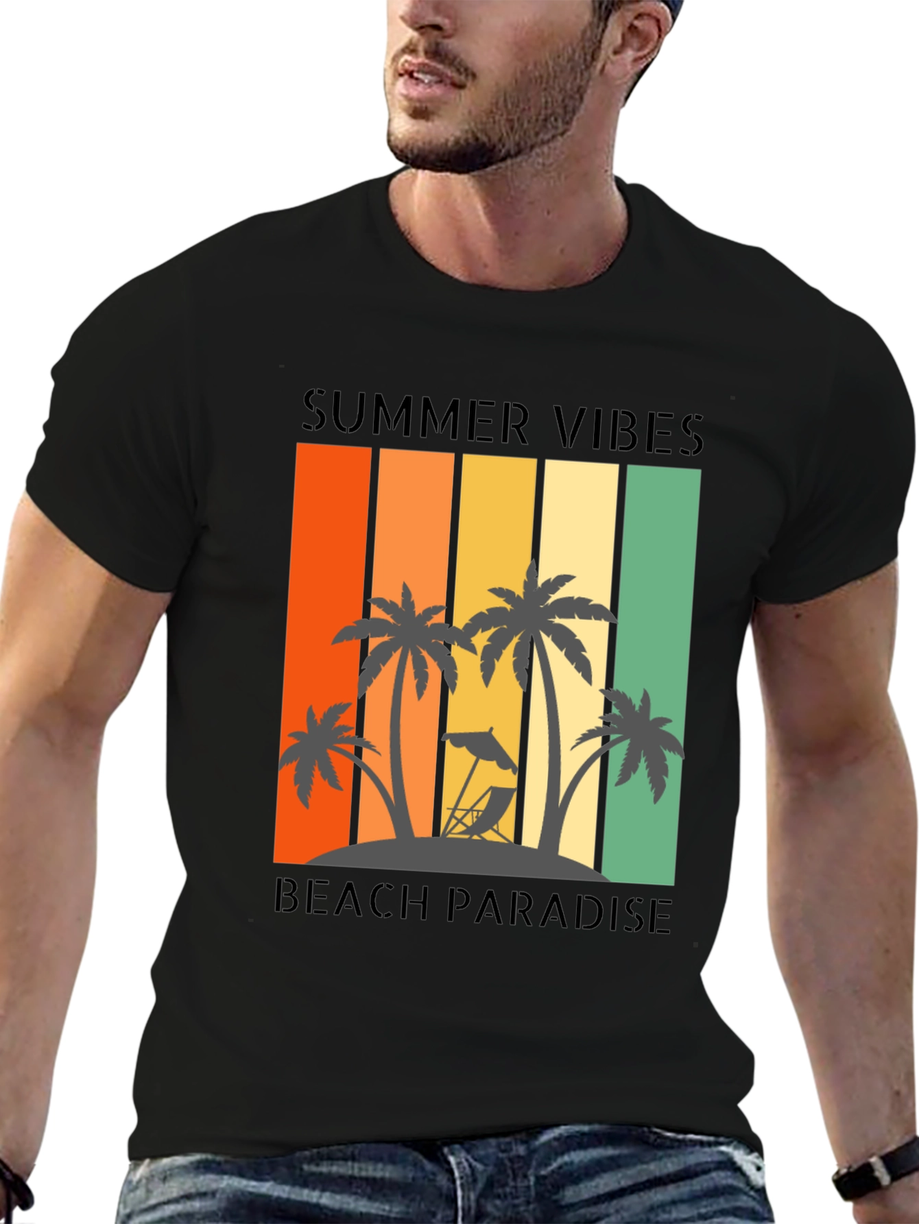 Summer Vibes Beach Paradise T-Shirt