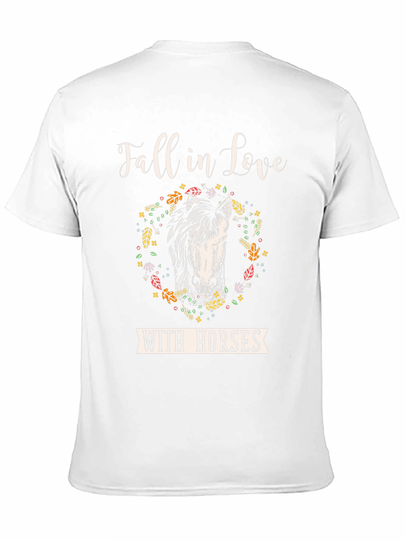 Fall in Love with Horses Graphic Tee