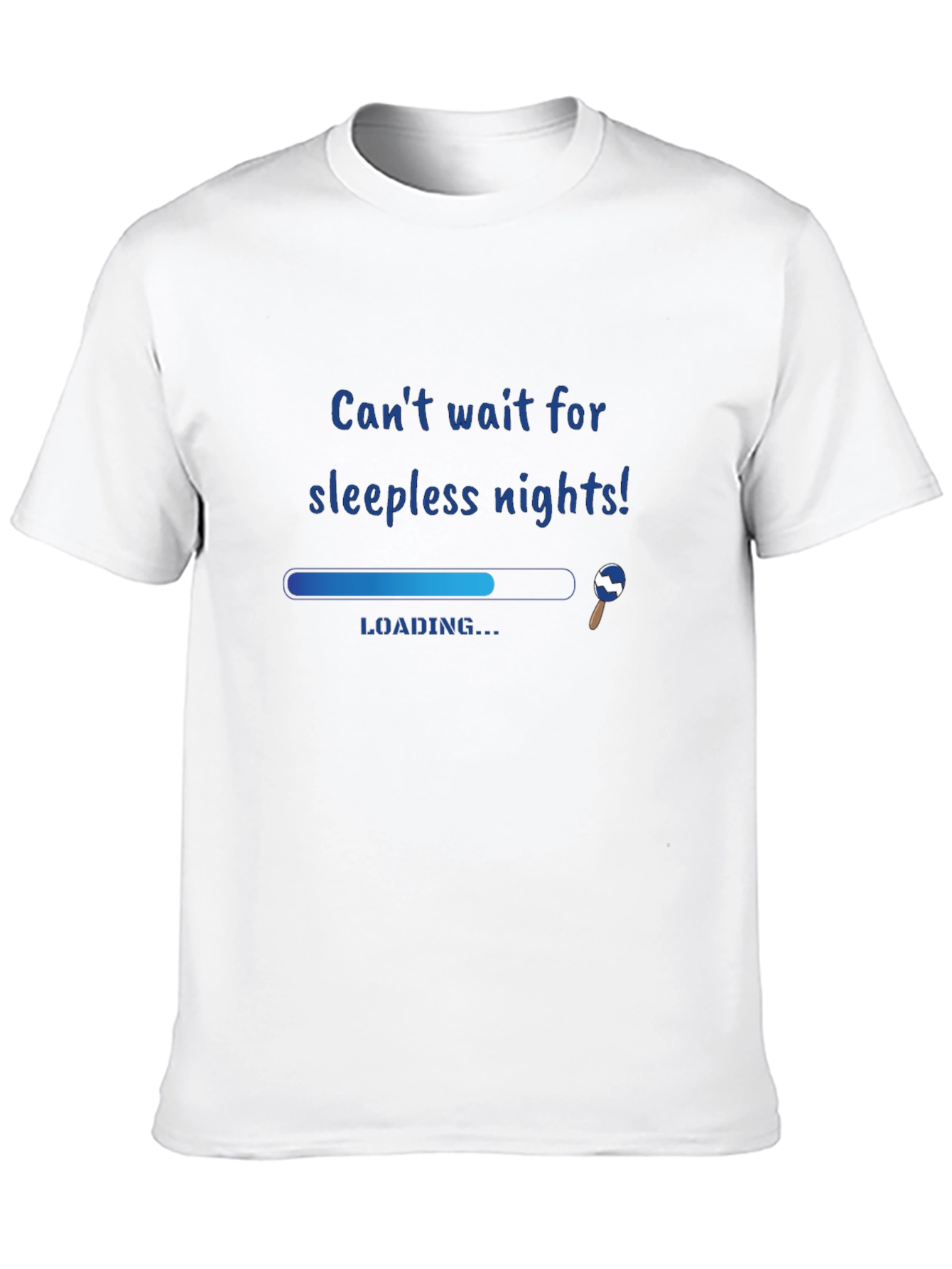 Sleepless Nights Loading Graphic Tee