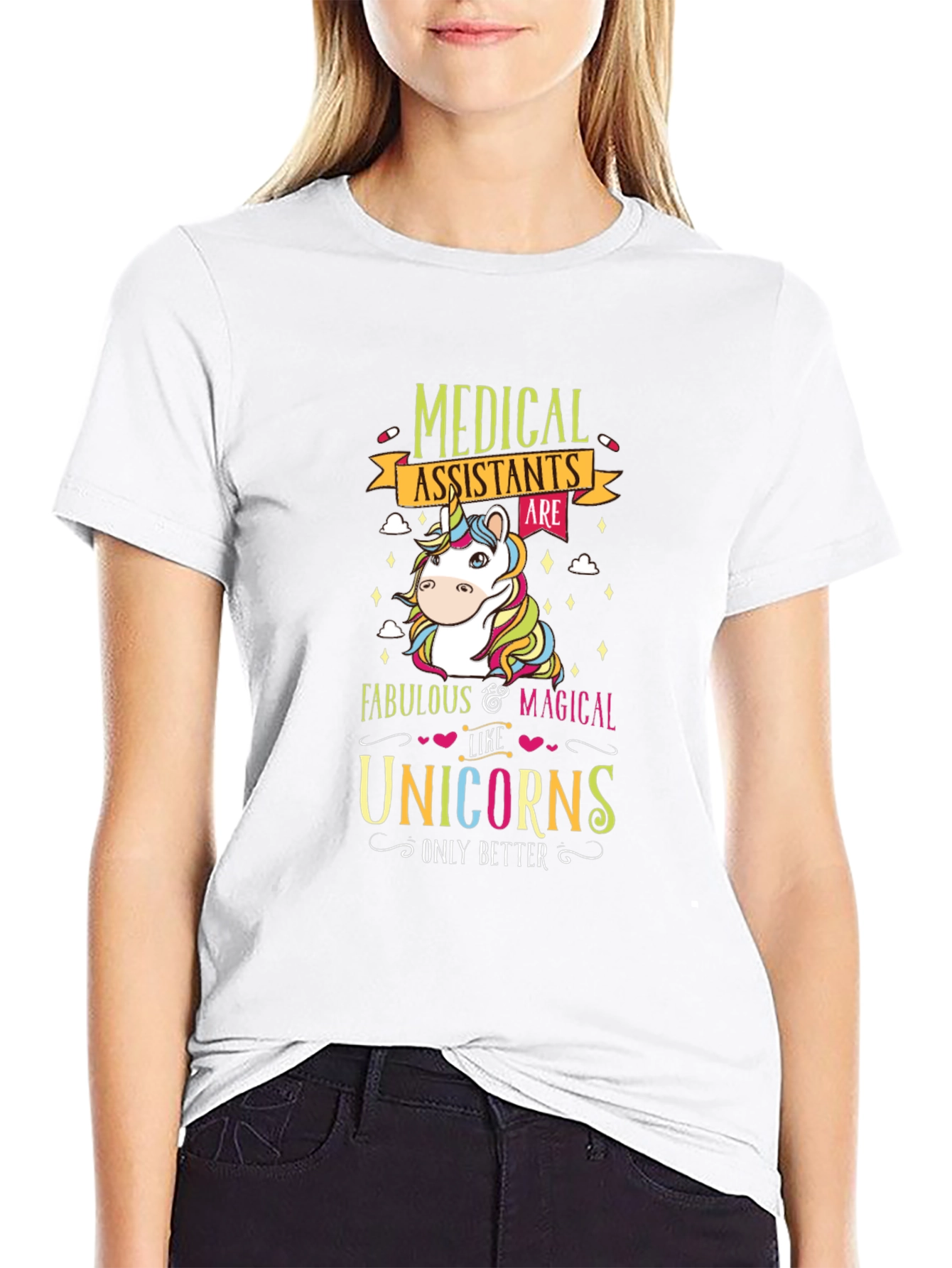 Medical Assistants Unicorn T-Shirt