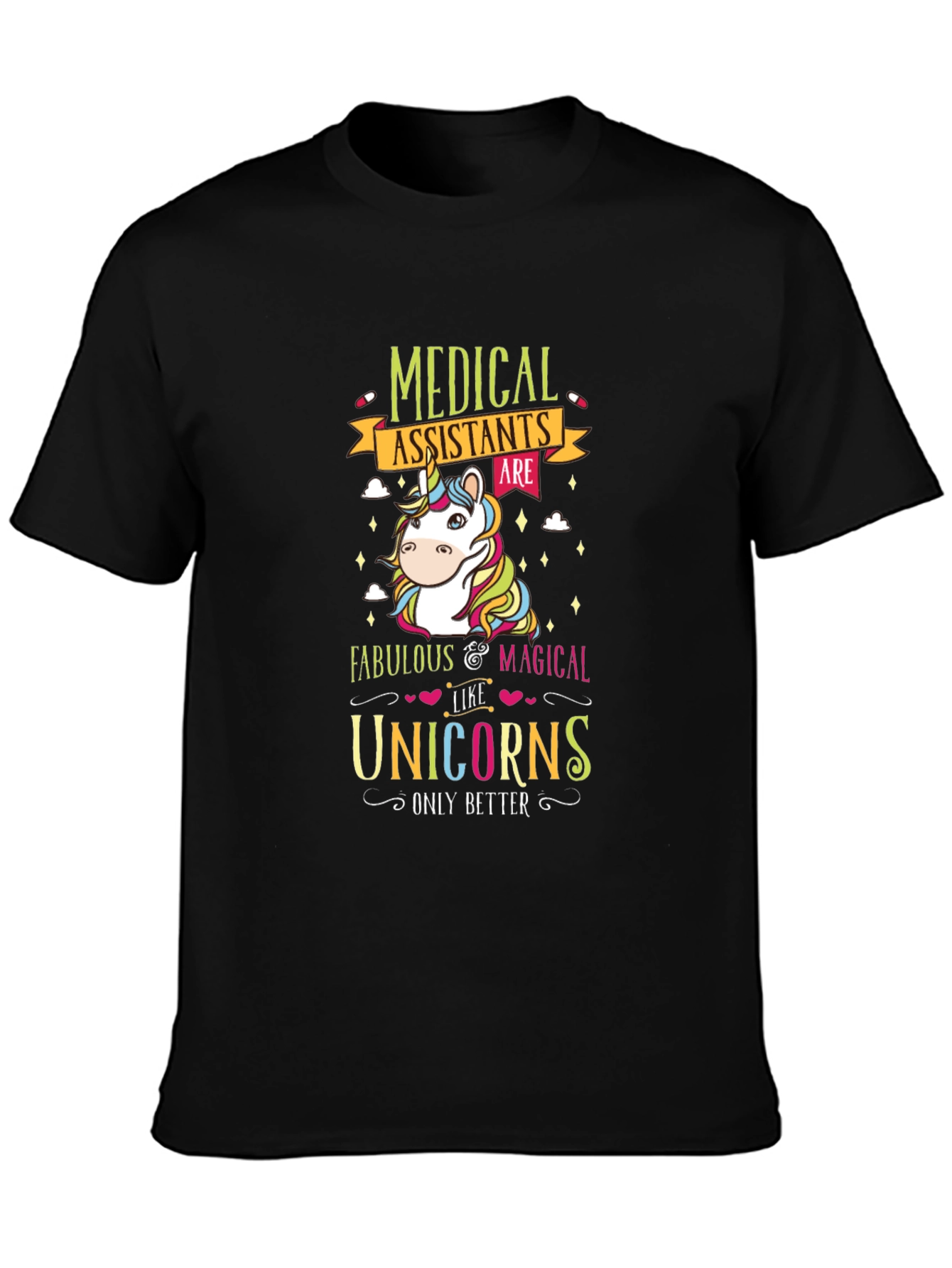 Medical Assistants Unicorn T-Shirt