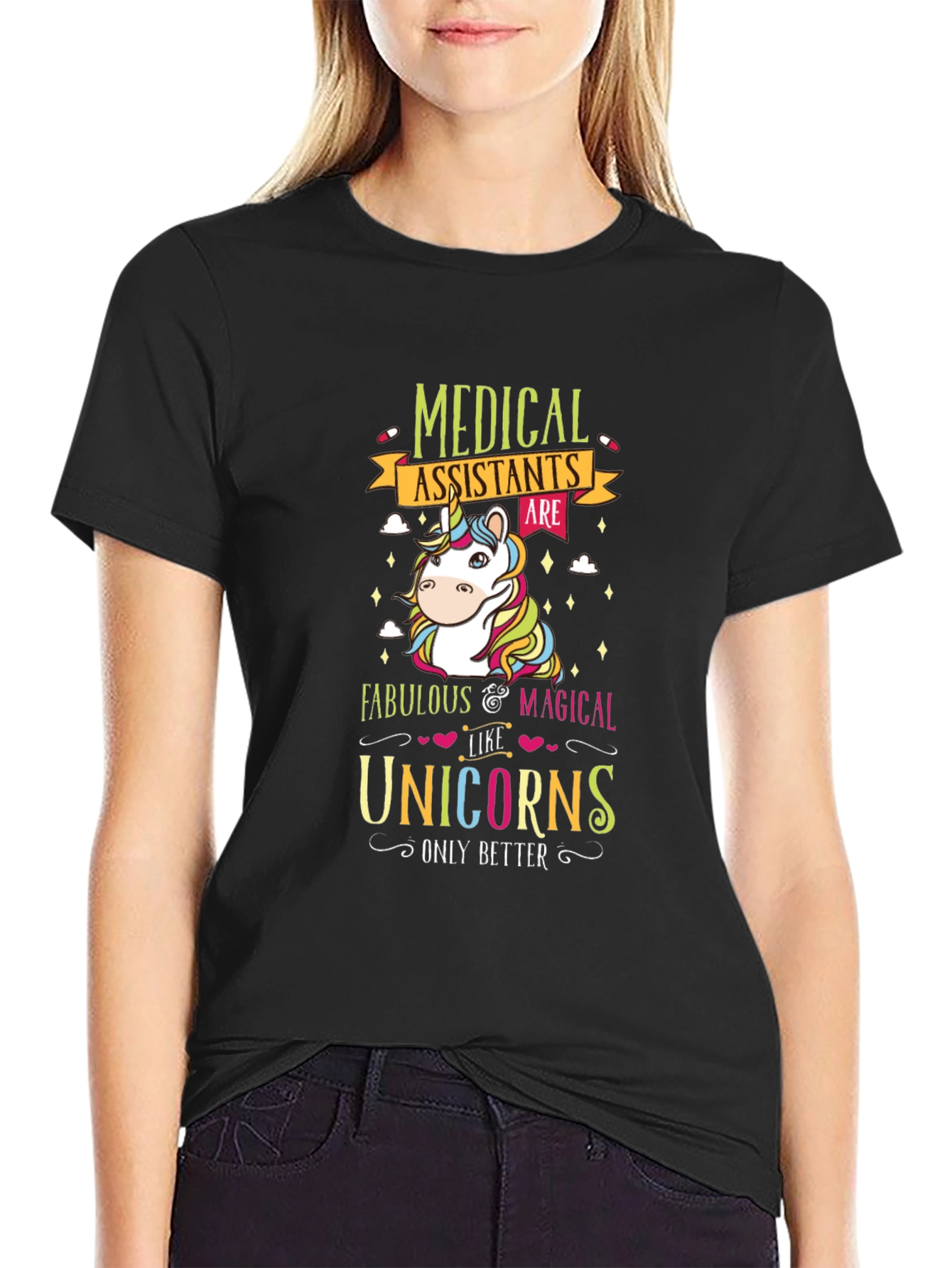 Medical Assistants Unicorn T-Shirt