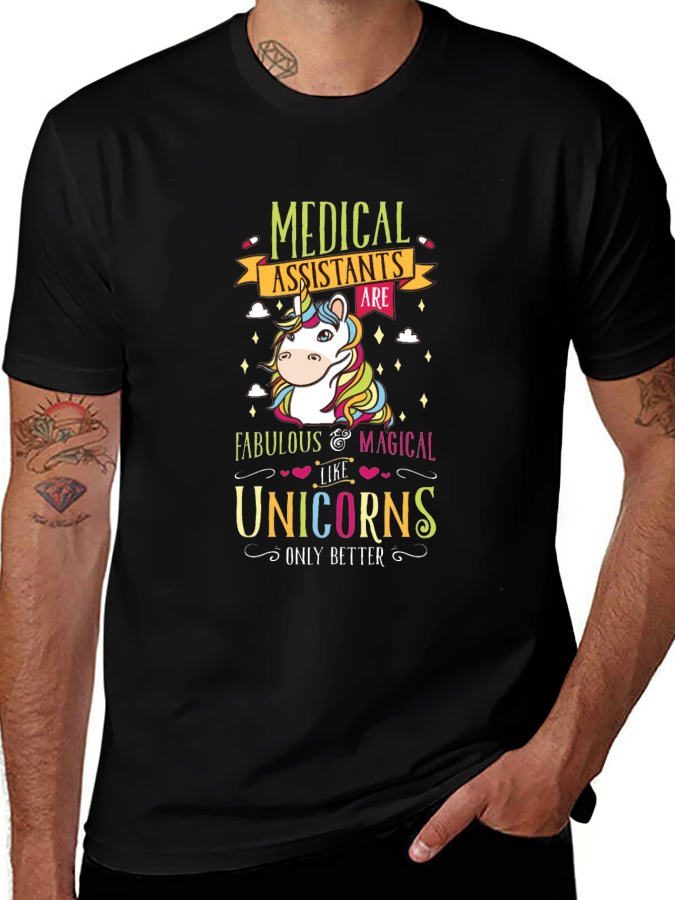 Medical Assistants Unicorn T-Shirt