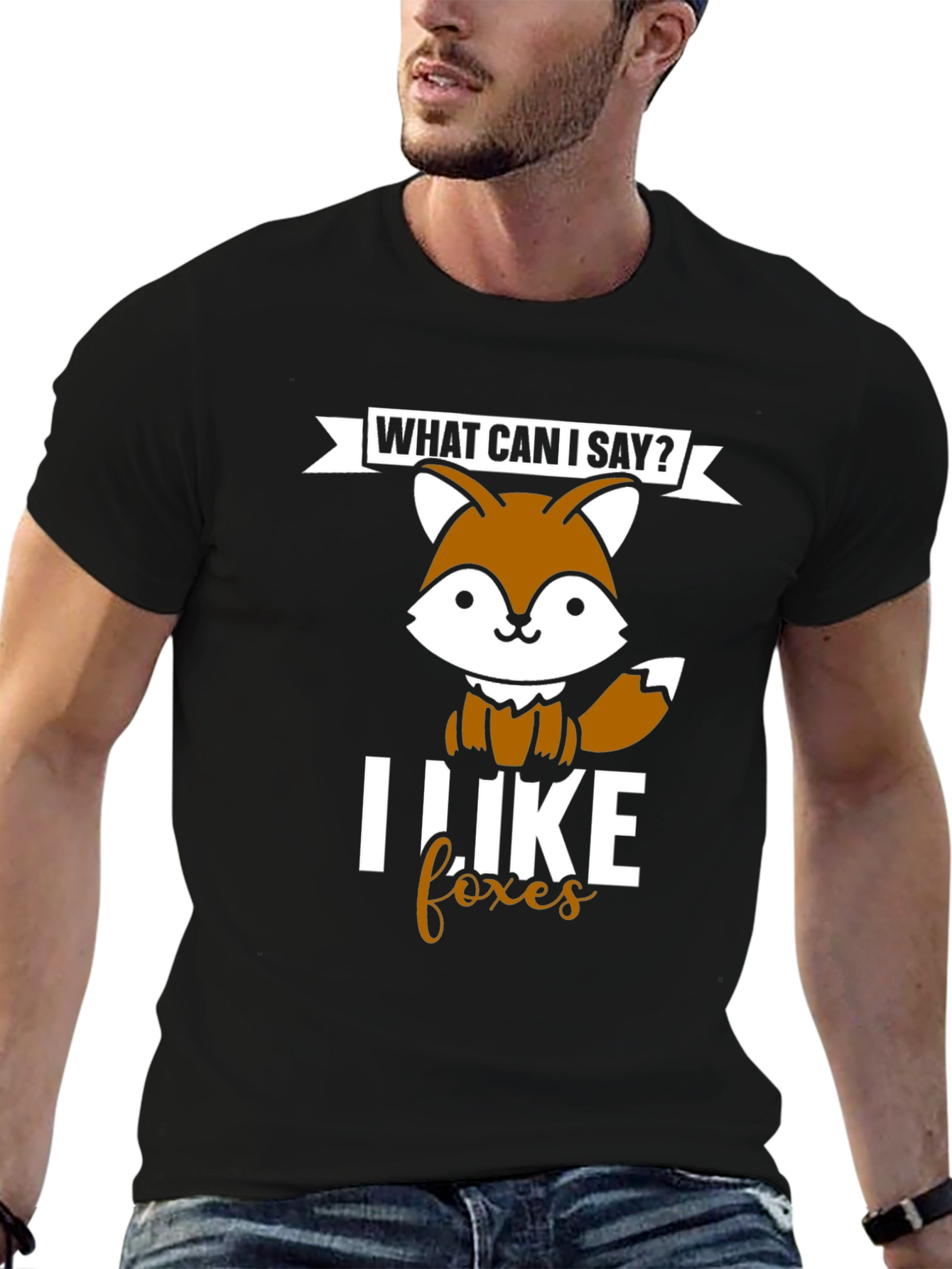 I Like Foxes Graphic Tee - Cute Animal T-Shirt