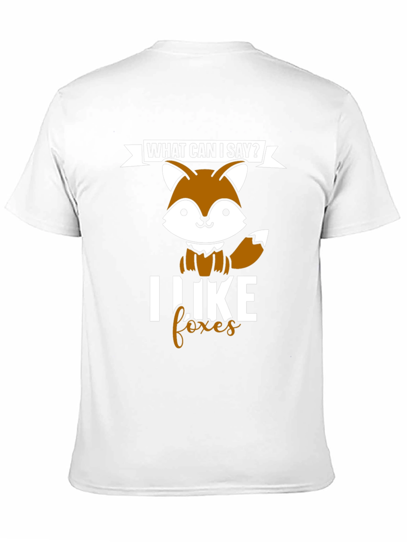I Like Foxes Graphic Tee - Cute Animal T-Shirt