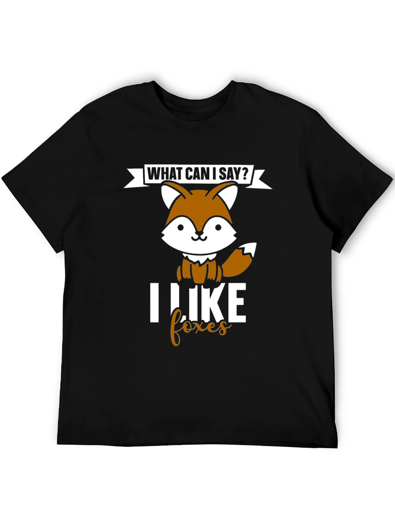 I Like Foxes Graphic Tee - Cute Animal T-Shirt