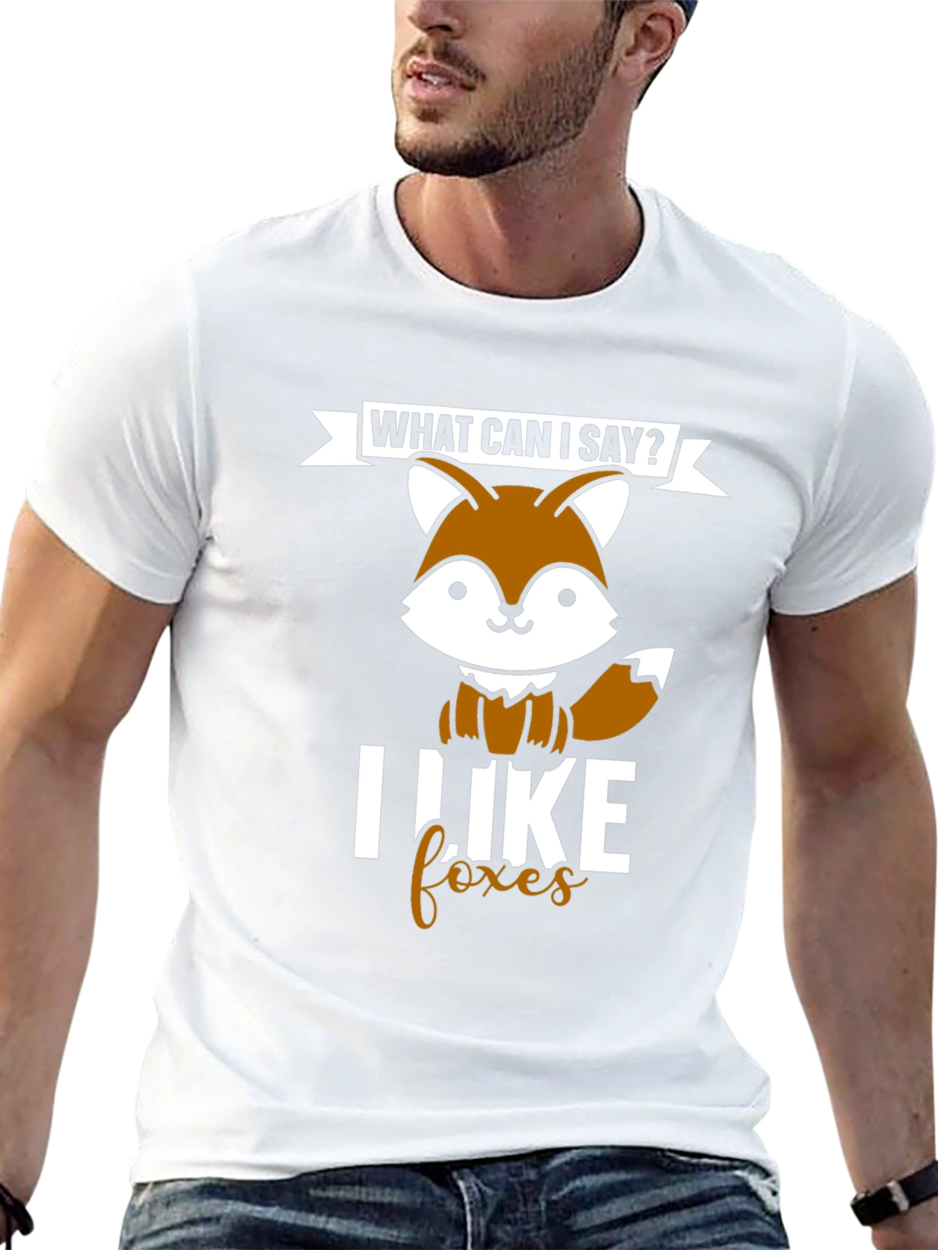 I Like Foxes Graphic Tee - Cute Animal T-Shirt