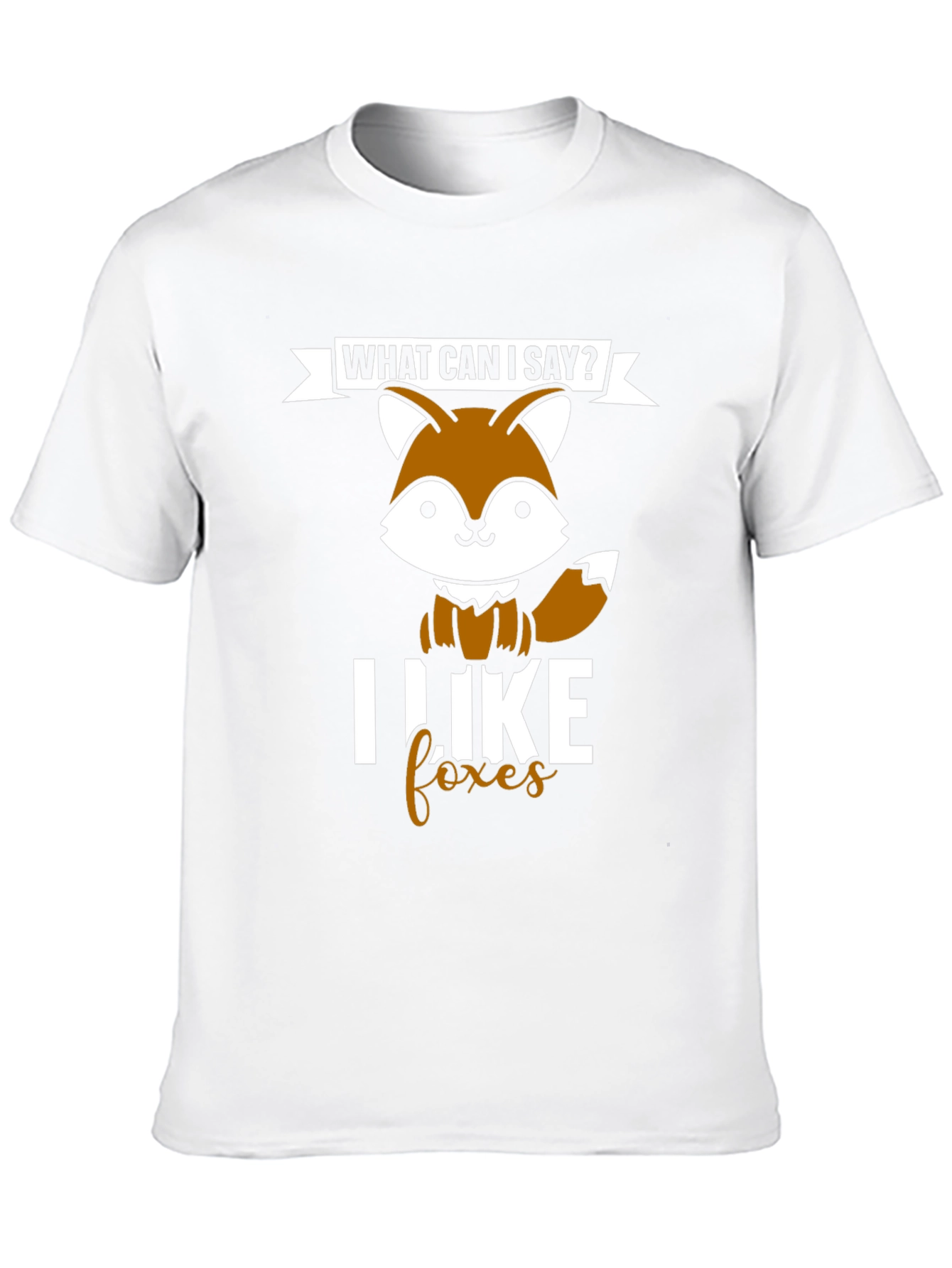 I Like Foxes Graphic Tee - Cute Animal T-Shirt