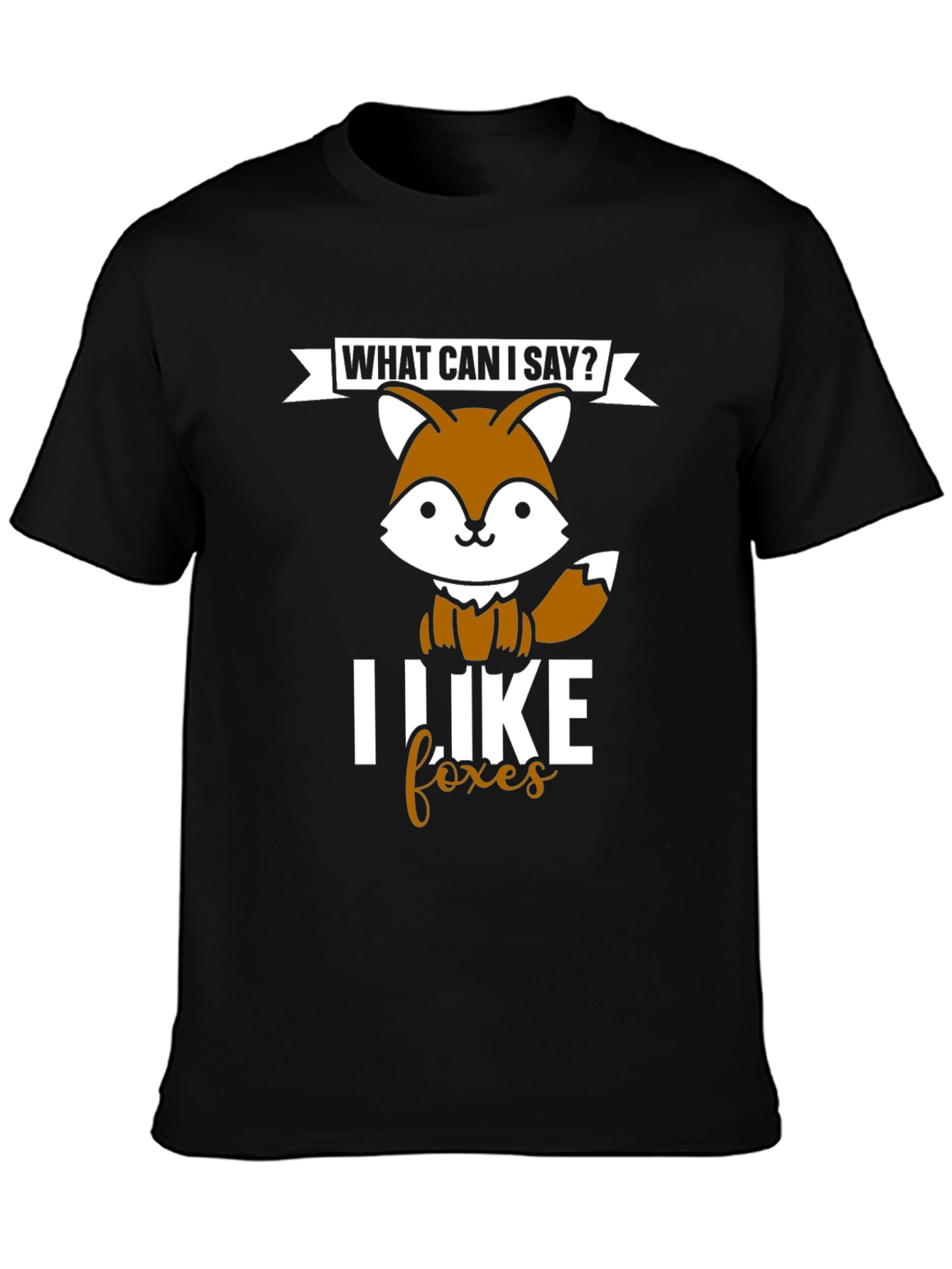 I Like Foxes Graphic Tee - Cute Animal T-Shirt