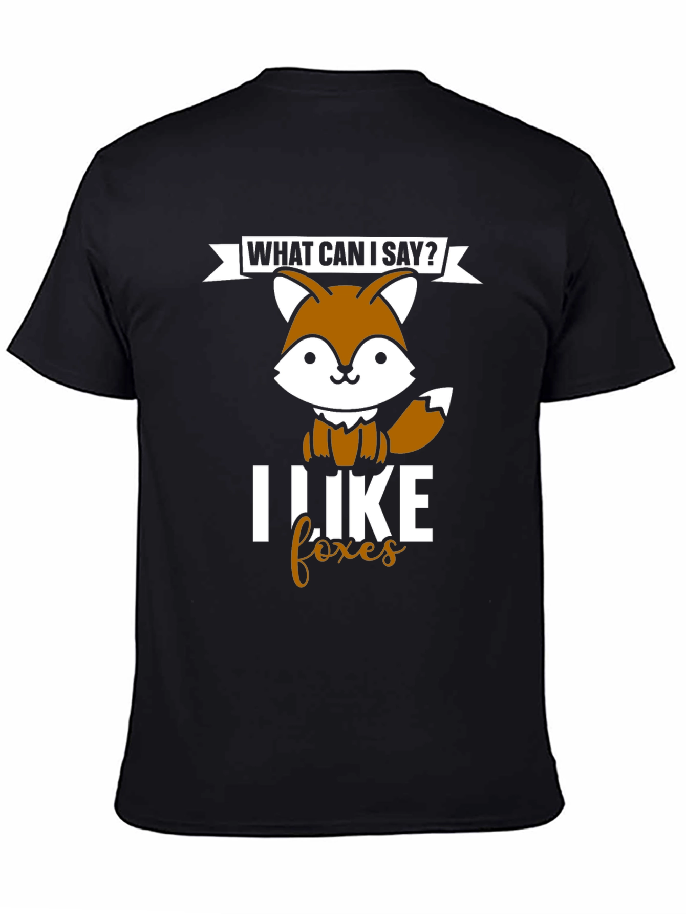 I Like Foxes Graphic Tee - Cute Animal T-Shirt
