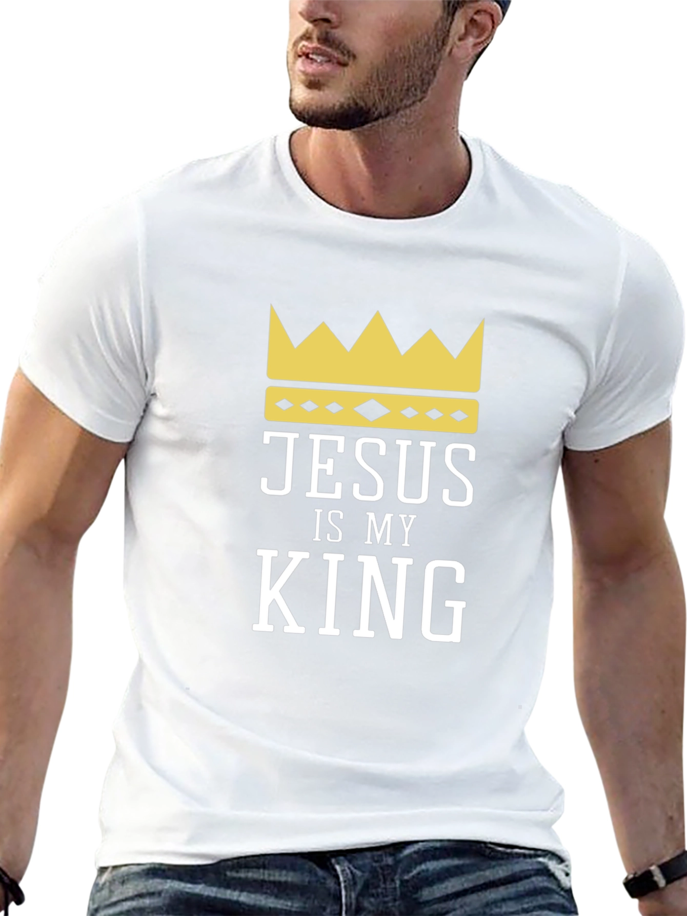 Jesus is My King T-Shirt - Christian Apparel