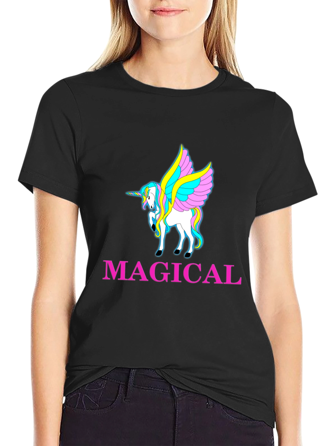 Magical Unicorn Graphic T-Shirt