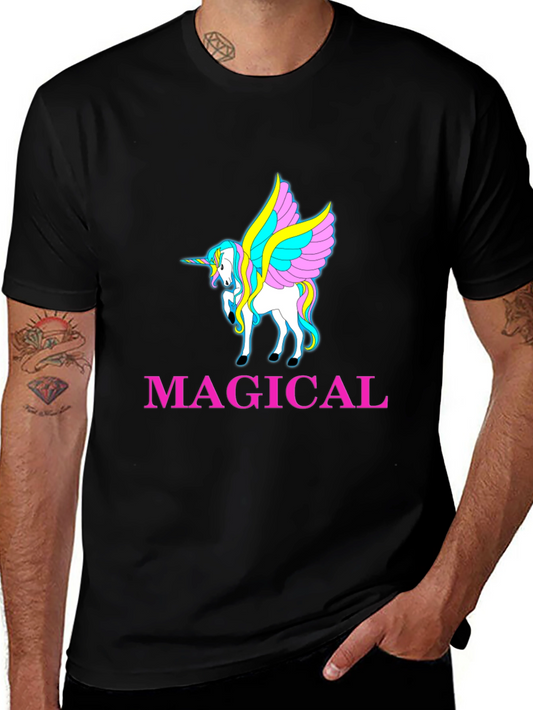 Magical Unicorn Graphic T-Shirt