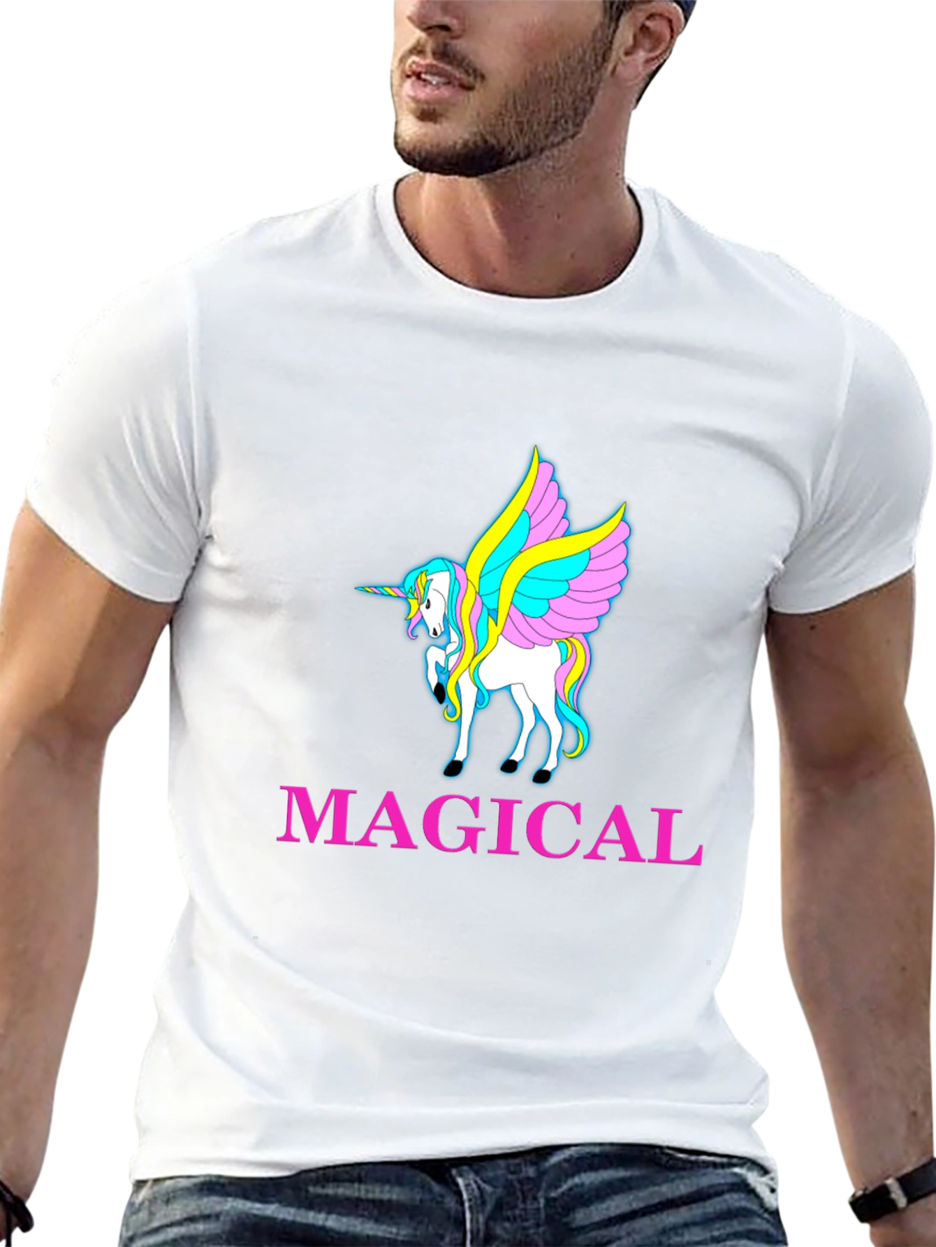 Magical Unicorn Graphic T-Shirt