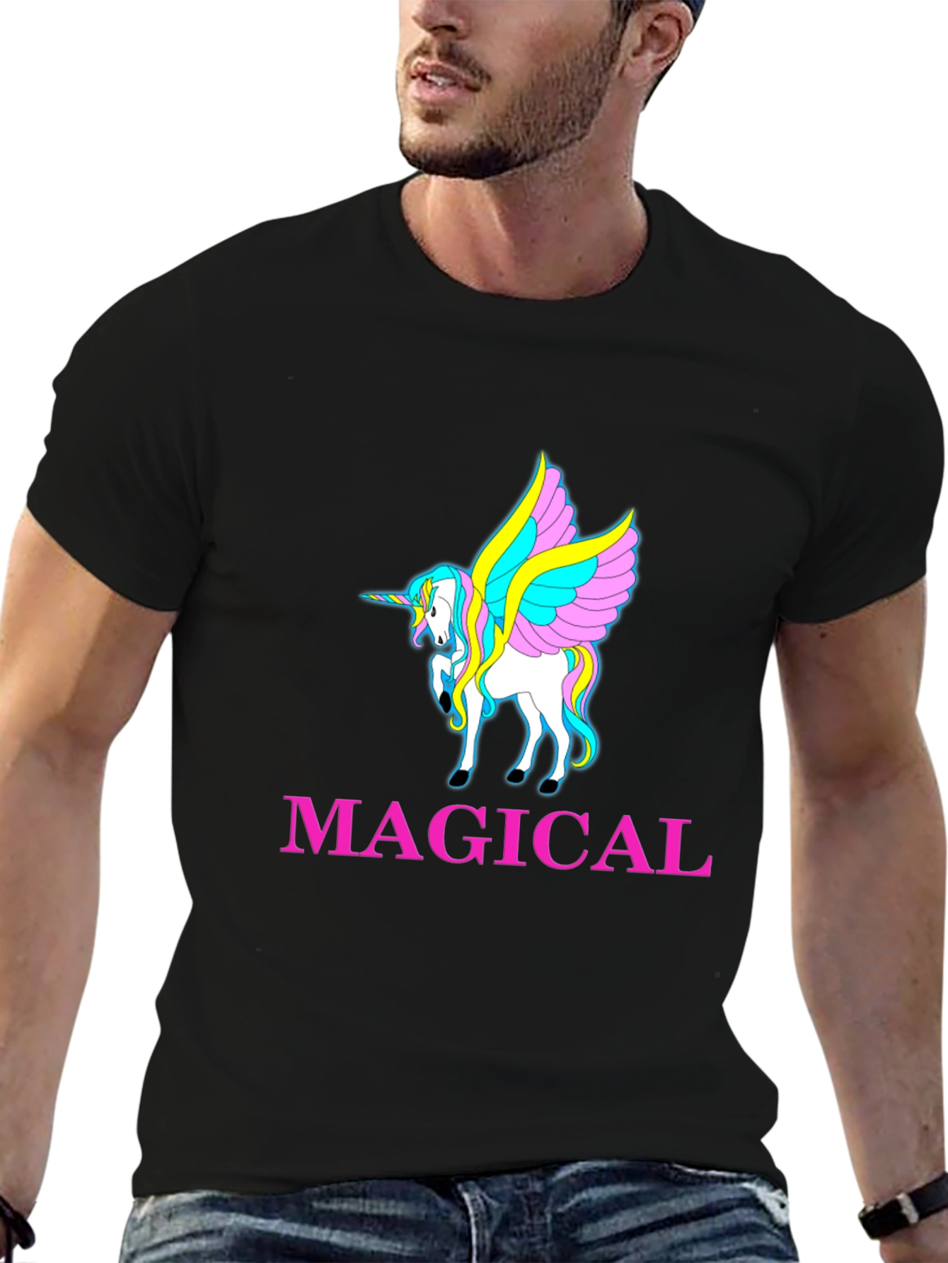 Magical Unicorn Graphic T-Shirt