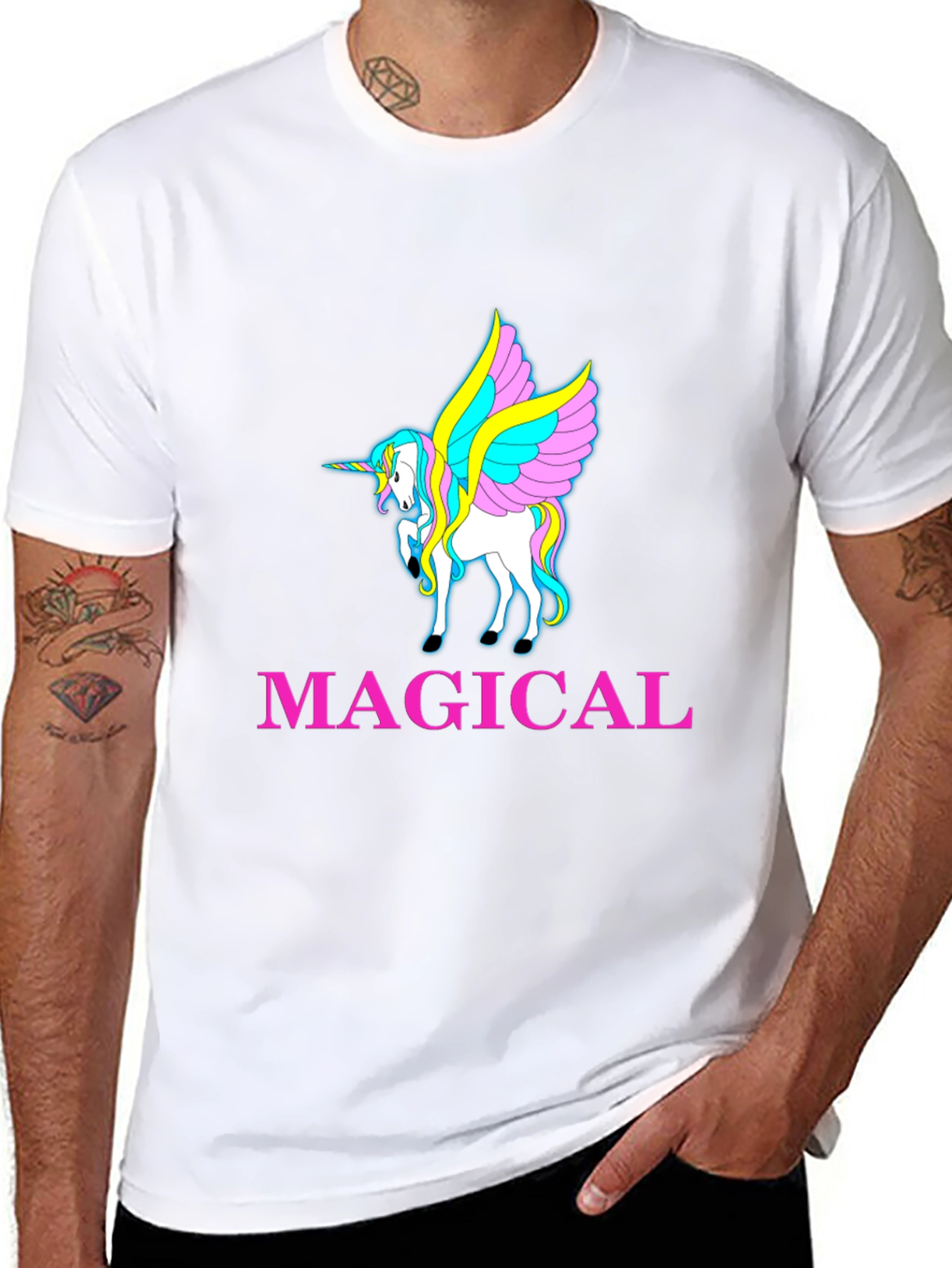 Magical Unicorn Graphic T-Shirt