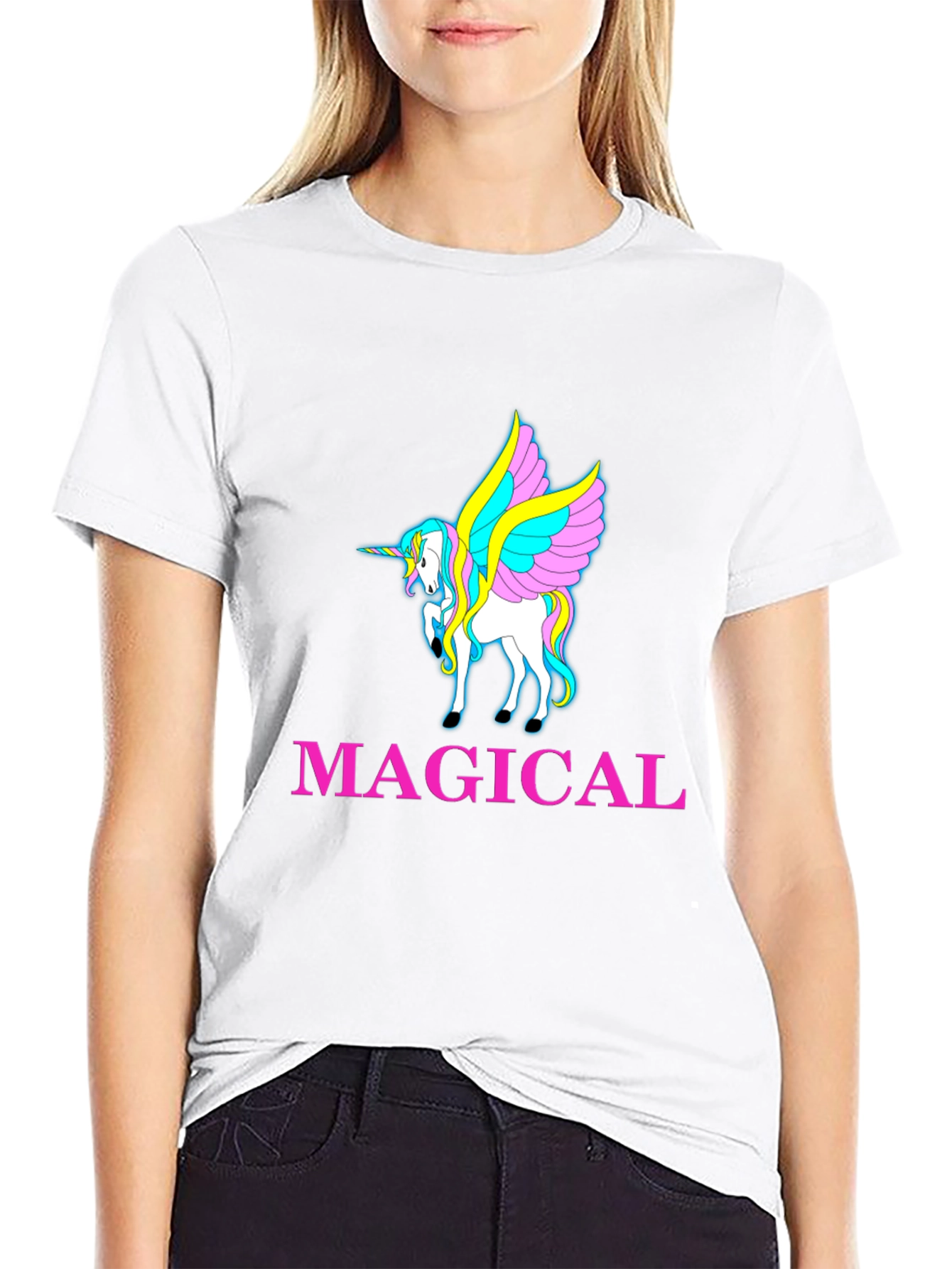 Magical Unicorn Graphic T-Shirt