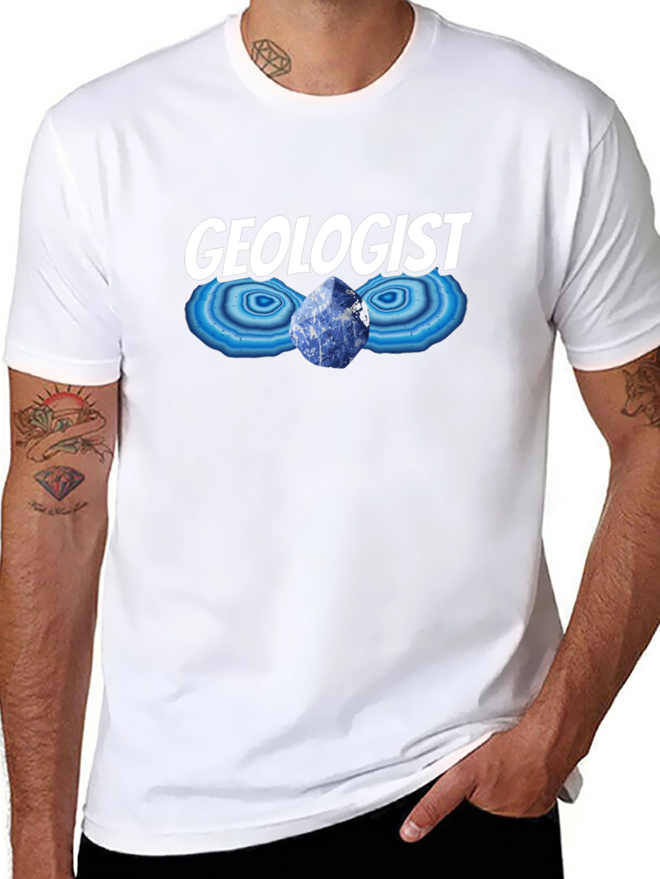Geologist T-Shirt - Rock and Mineral Graphic Tee