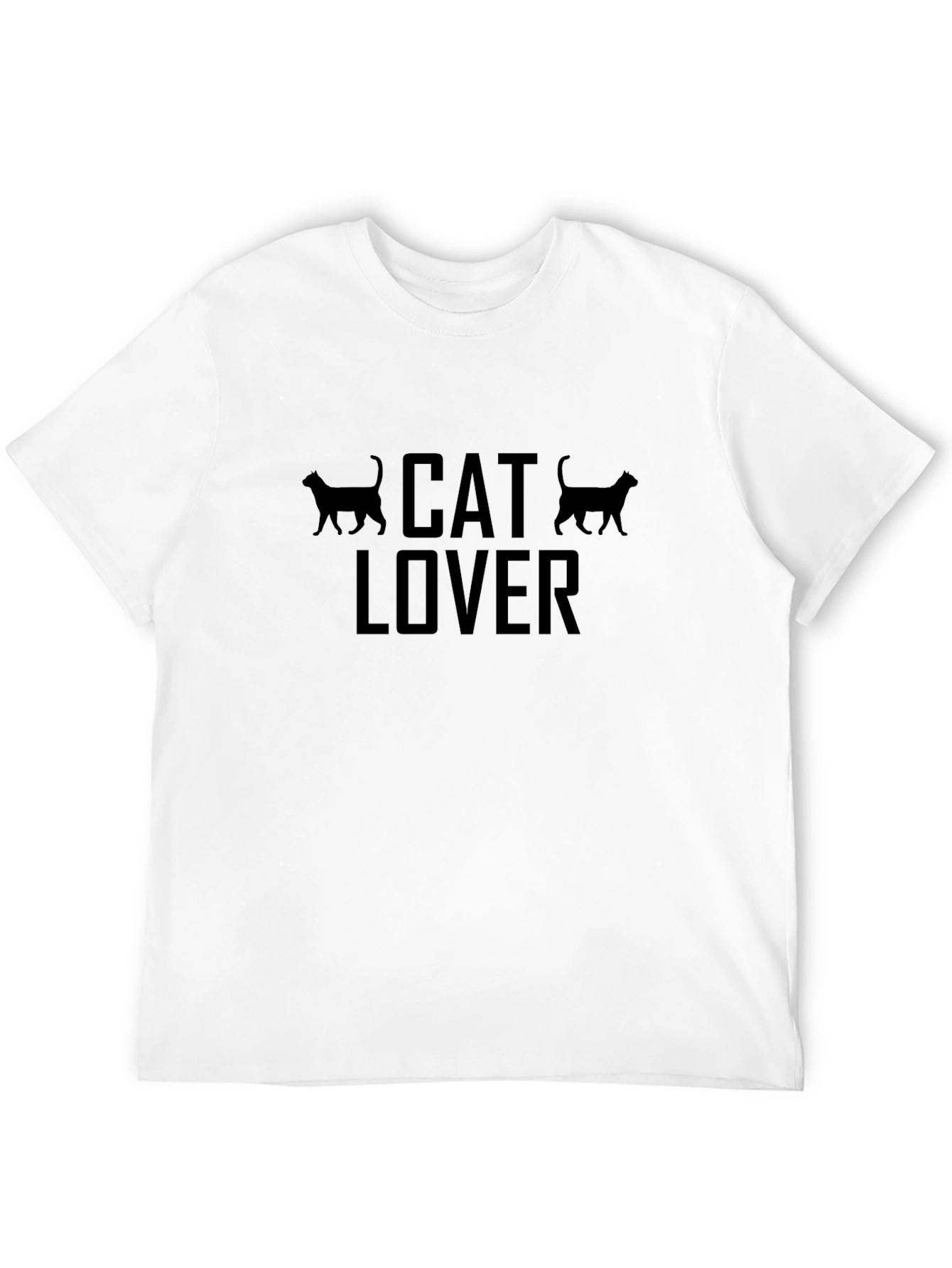 Cat Lover T-Shirt - Unisex Black Tee