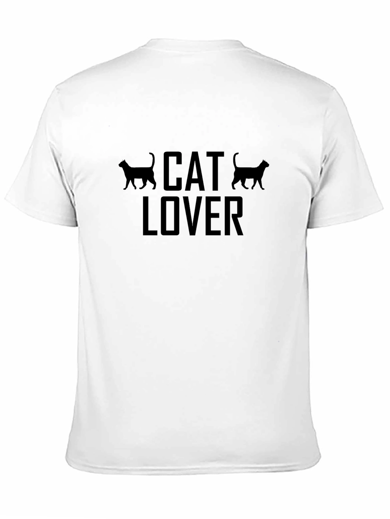 Cat Lover T-Shirt - Unisex Black Tee