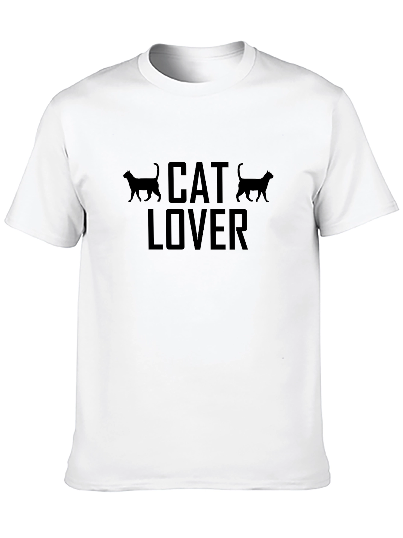 Cat Lover T-Shirt - Unisex Black Tee