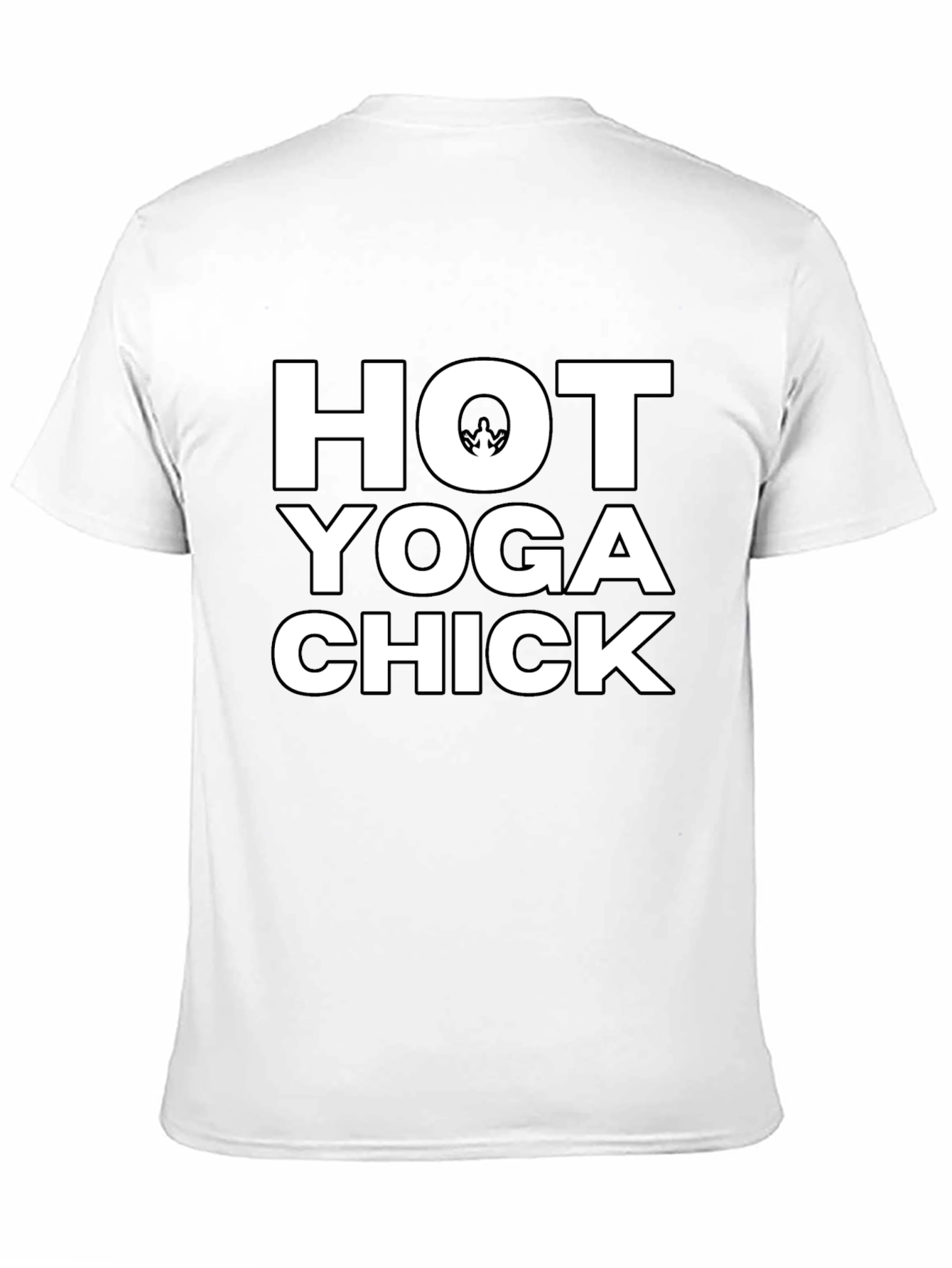 Hot Yoga Chick Black T-Shirt