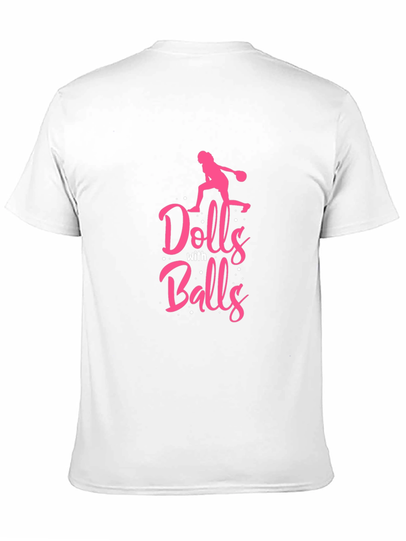 Dolls With Balls T-Shirt - Bowling Design