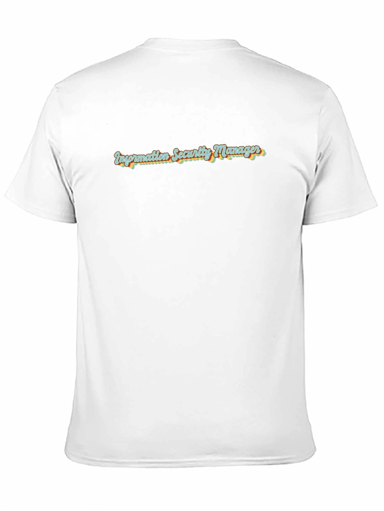 Information Security Manager Retro Style T-Shirt