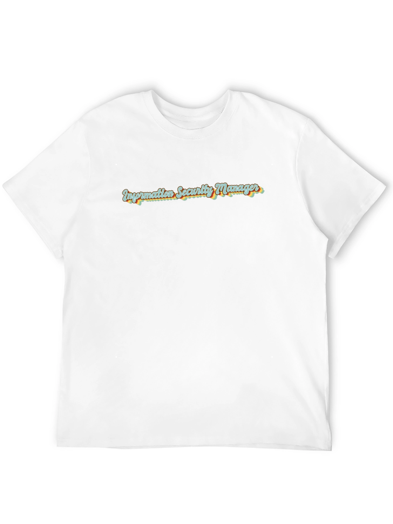 Information Security Manager Retro Style T-Shirt