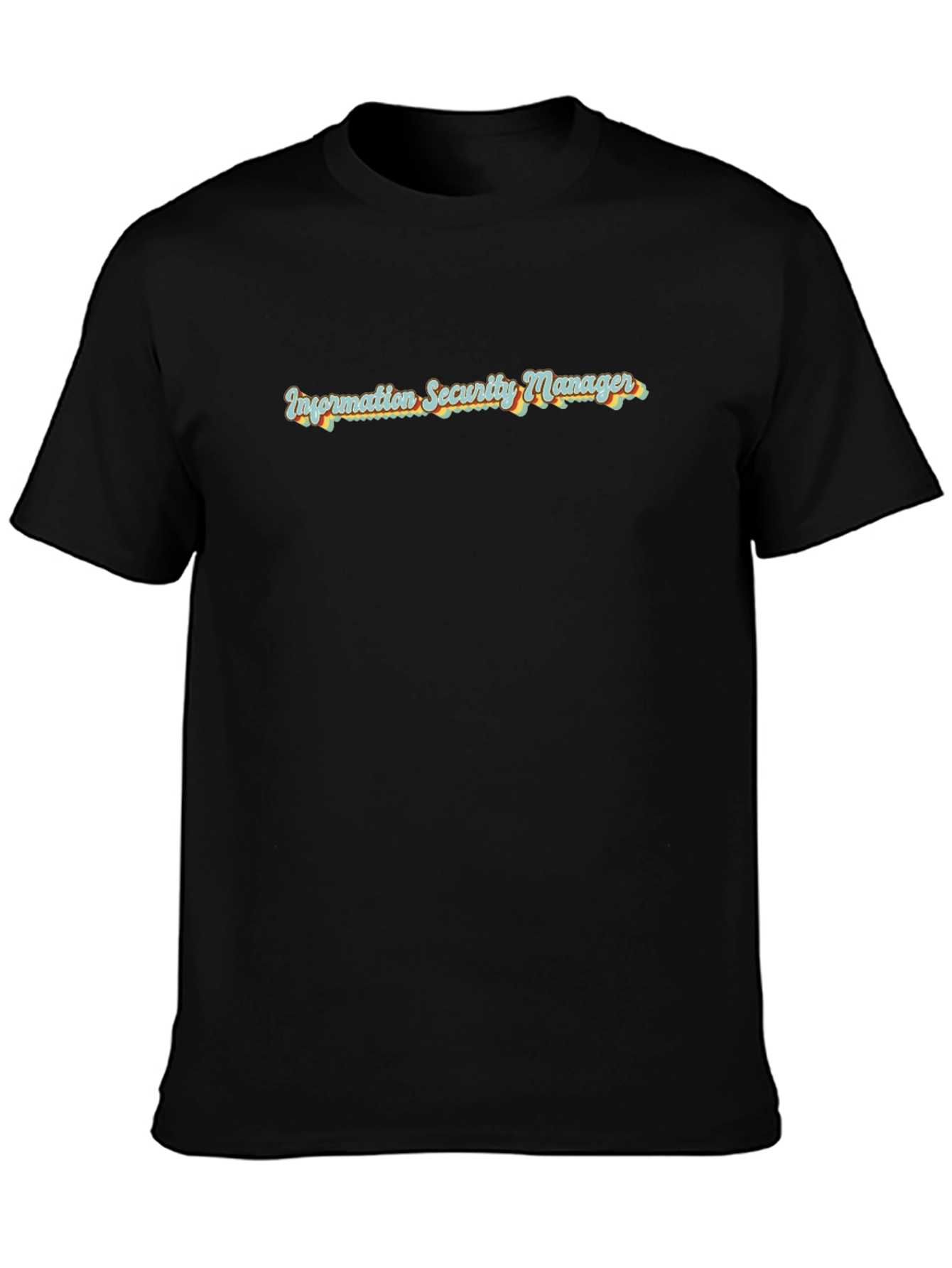 Information Security Manager Retro Style T-Shirt
