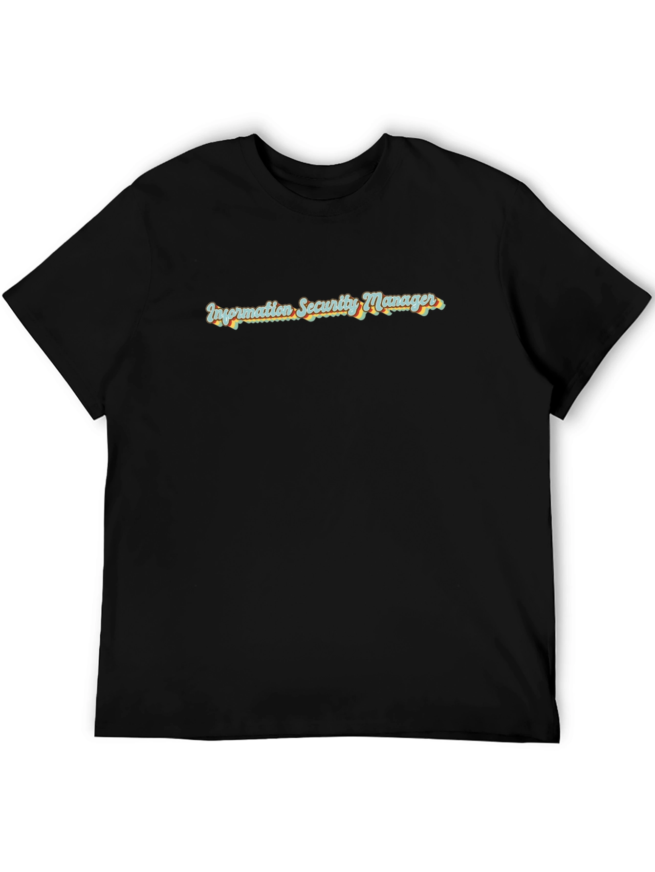 Information Security Manager Retro Style T-Shirt