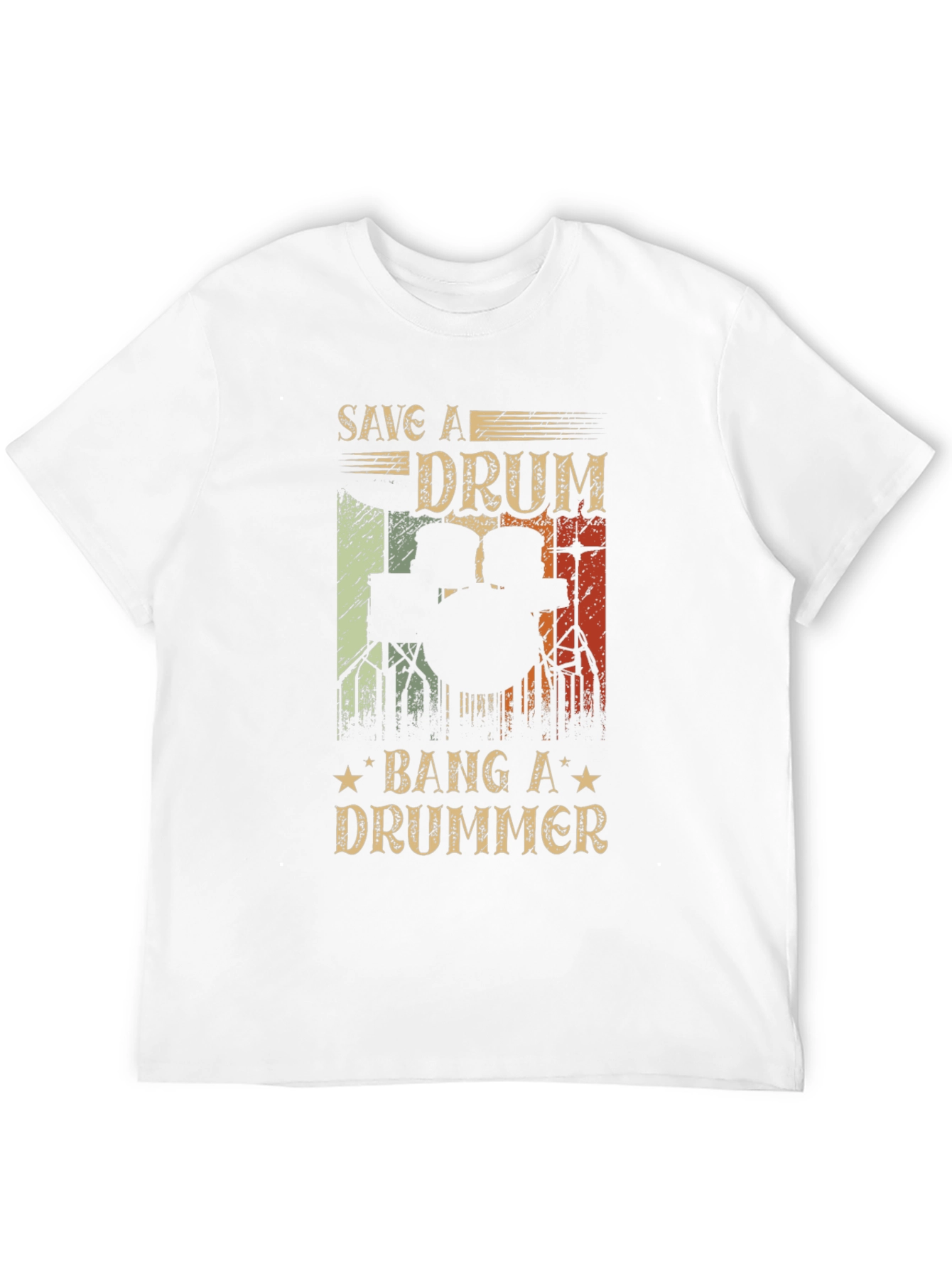 Save a Drum Bang a Drummer Tee