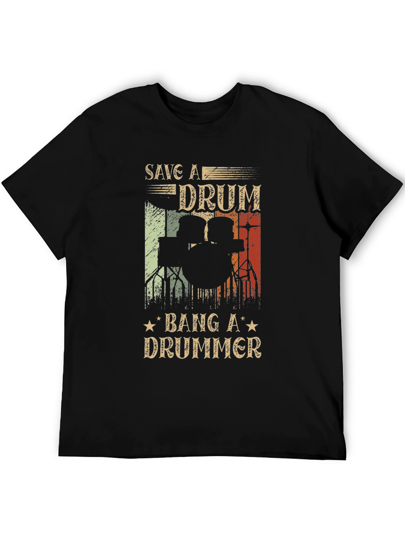 Save a Drum Bang a Drummer Tee