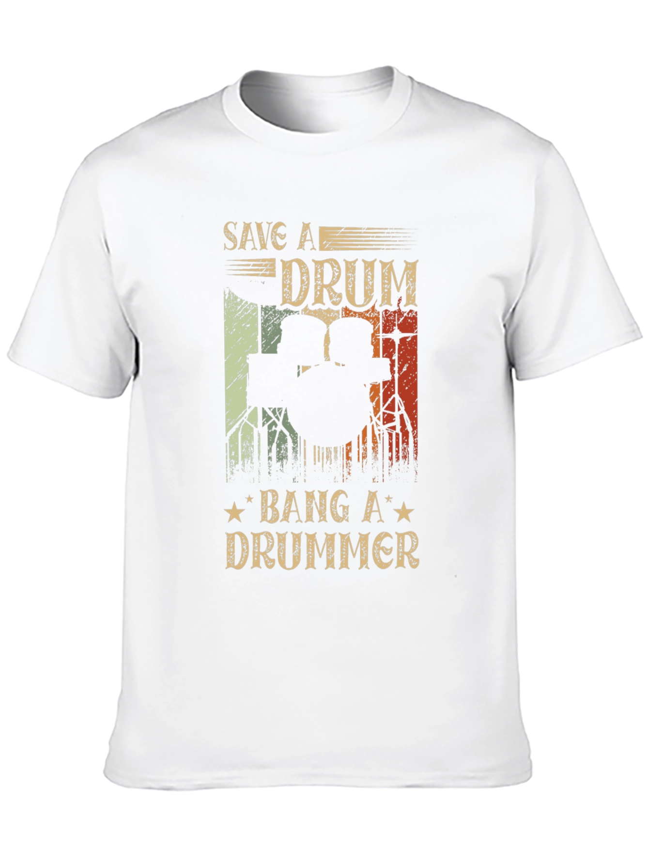 Save a Drum Bang a Drummer Tee