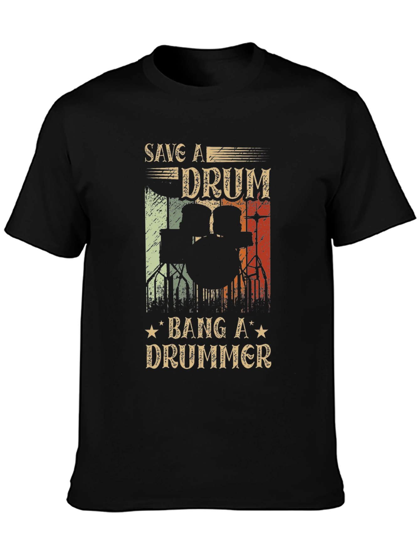 Save a Drum Bang a Drummer Tee