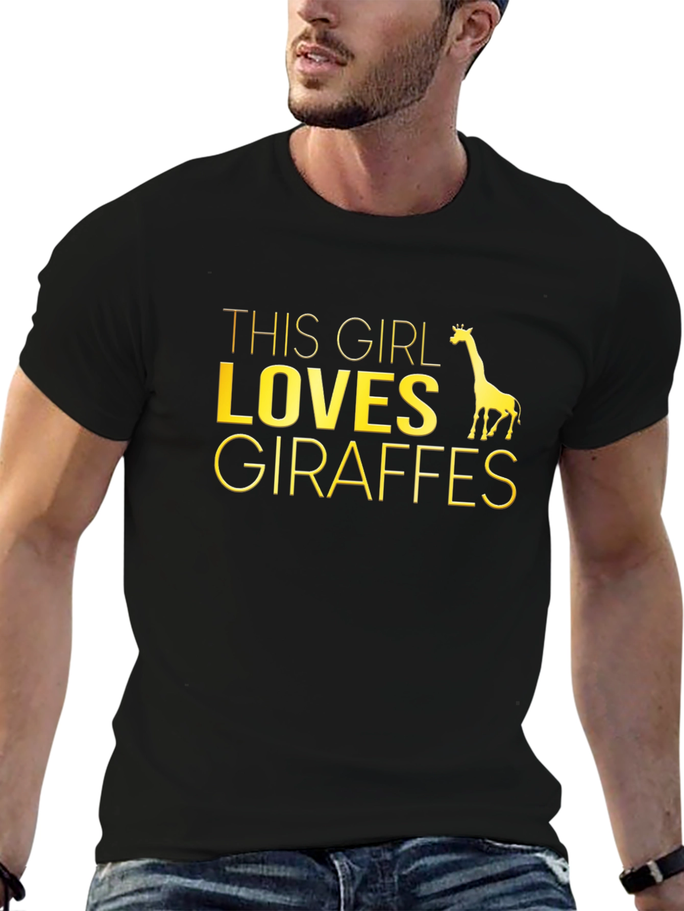 This Girl Loves Giraffes T-Shirt