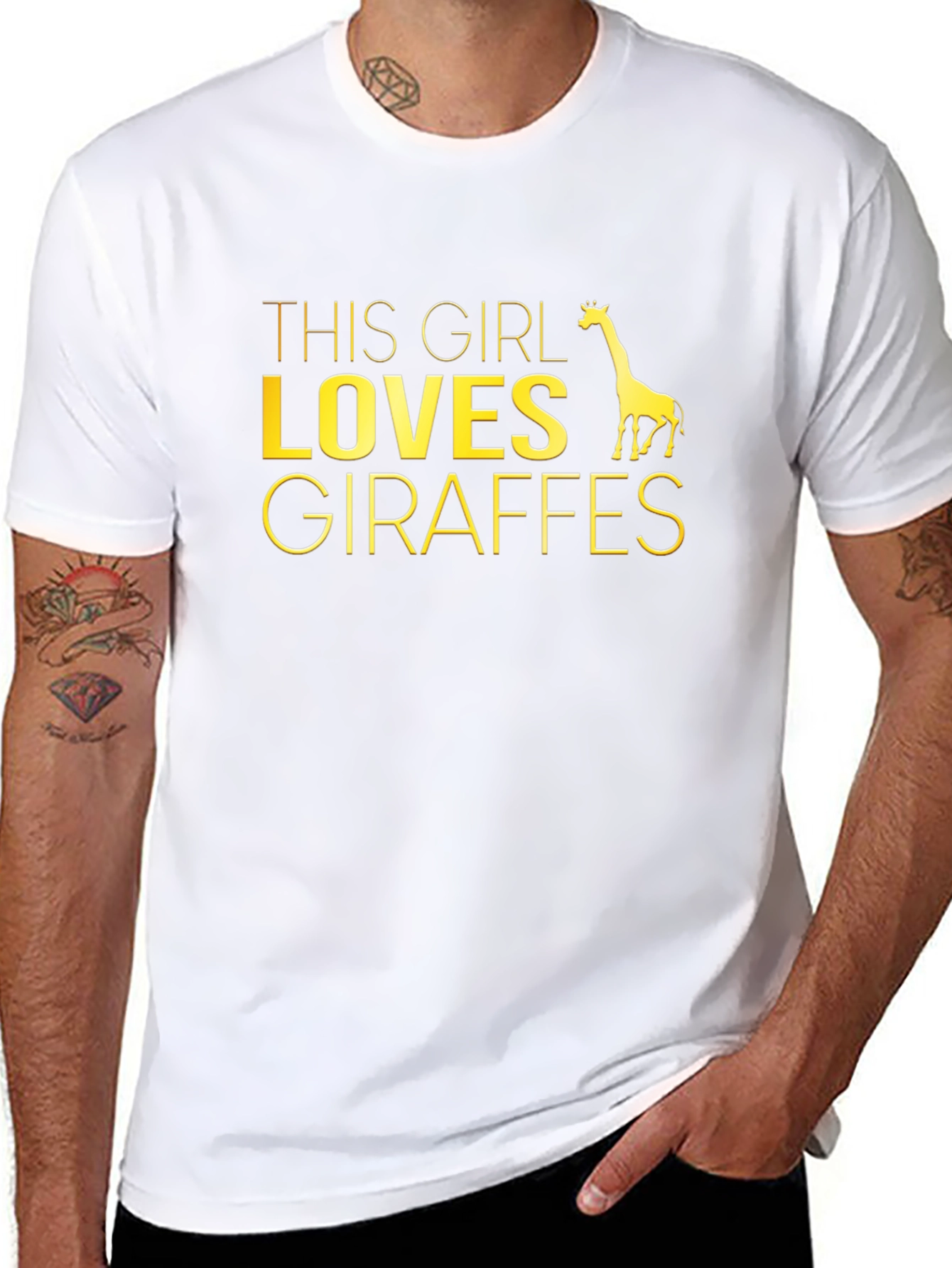 This Girl Loves Giraffes T-Shirt