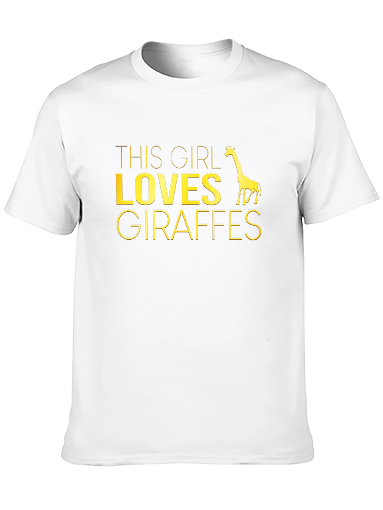 This Girl Loves Giraffes T-Shirt