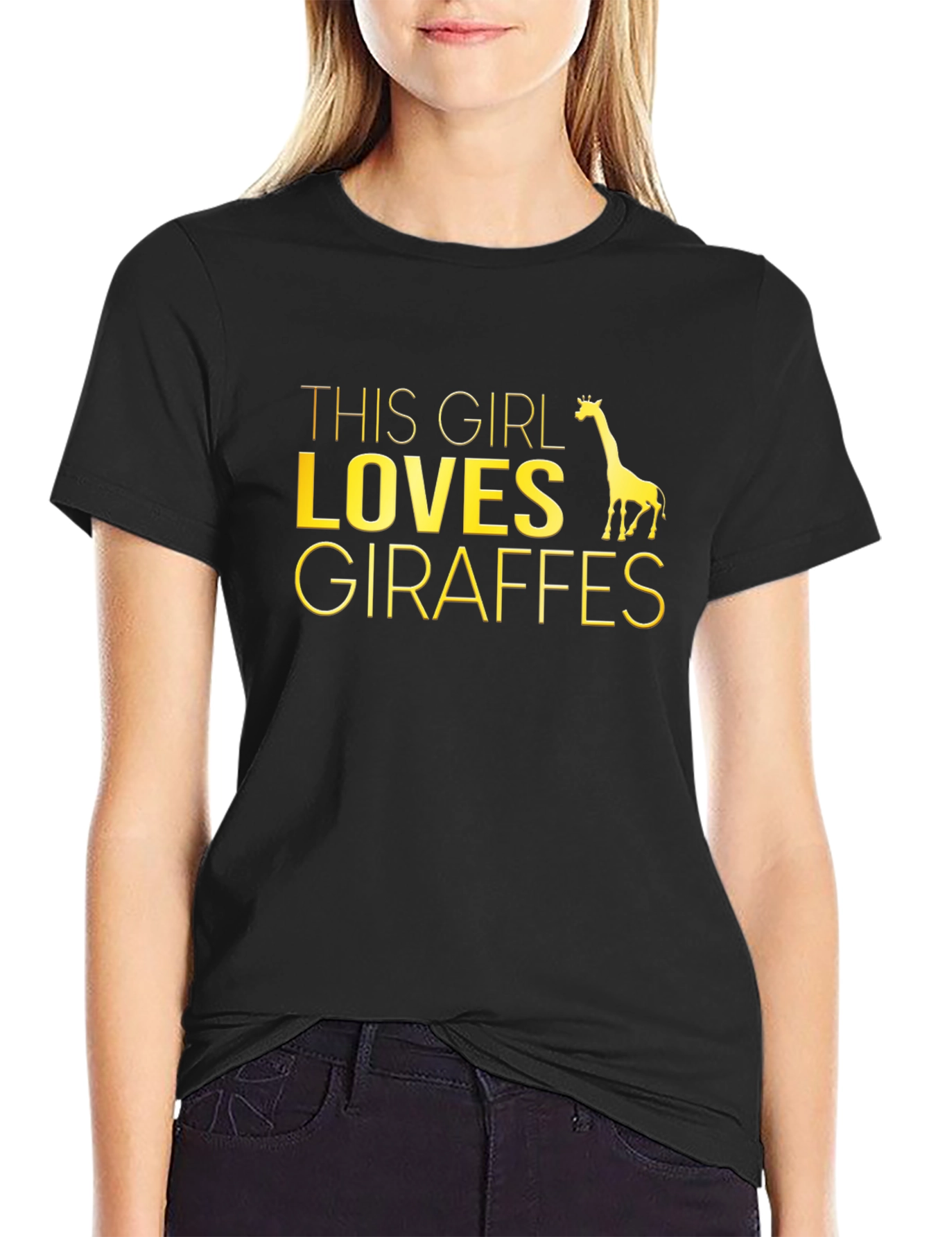 This Girl Loves Giraffes T-Shirt