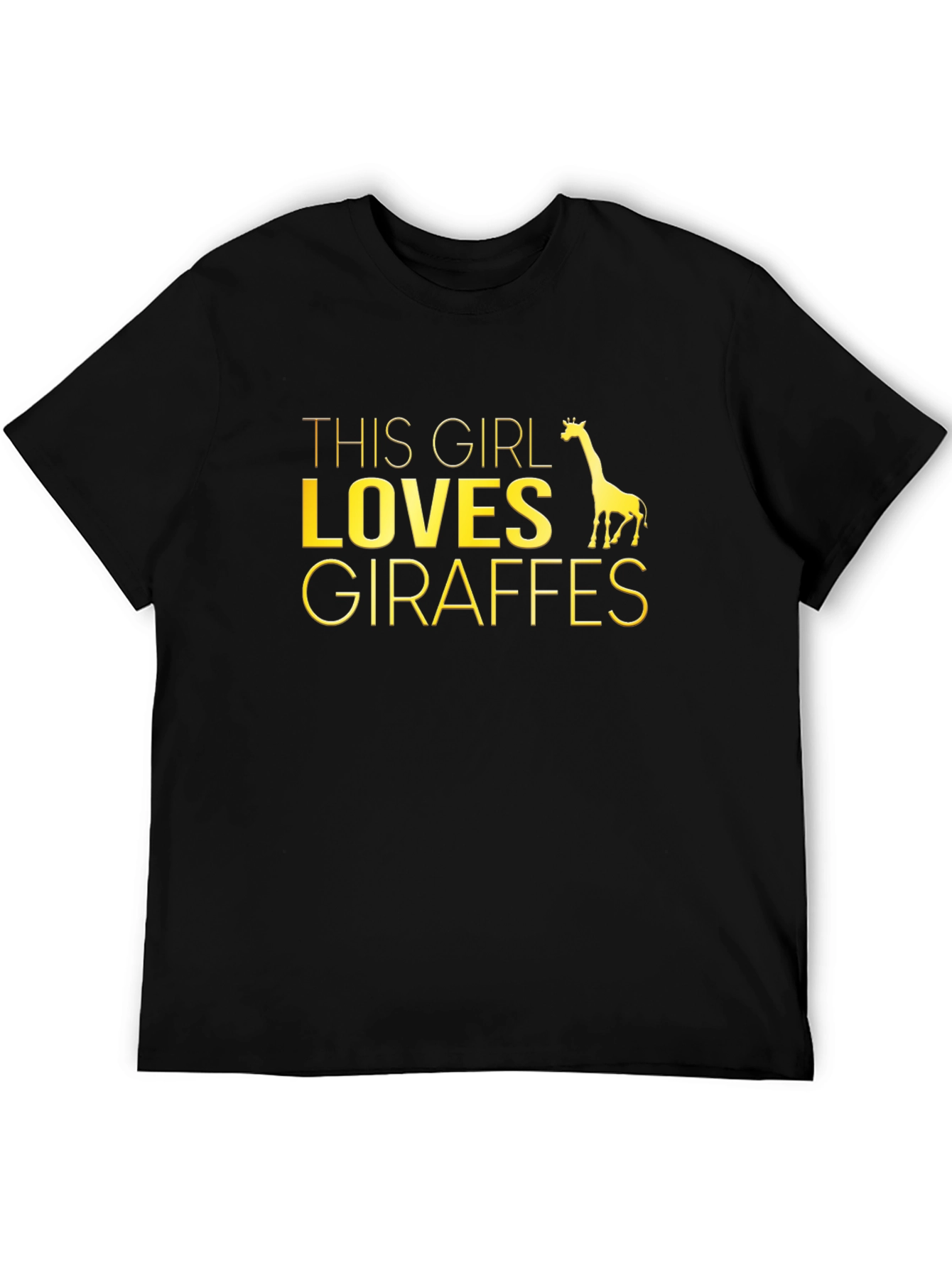 This Girl Loves Giraffes T-Shirt