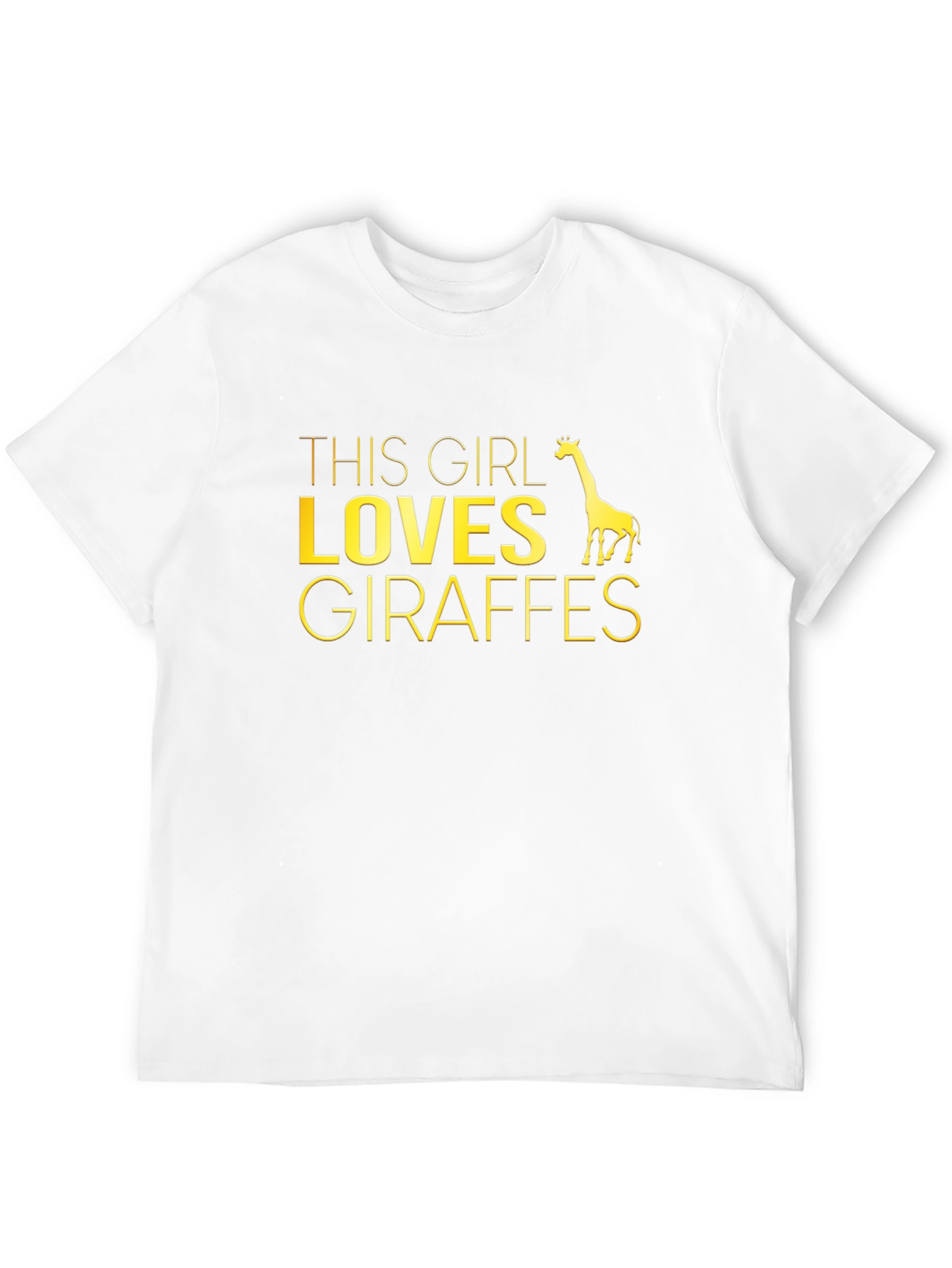 This Girl Loves Giraffes T-Shirt