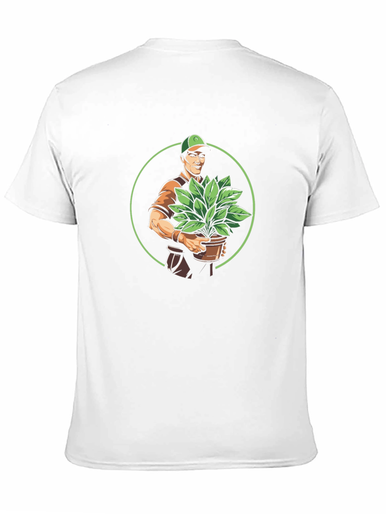 Gardener Graphic Tee - Black Cotton Comfort
