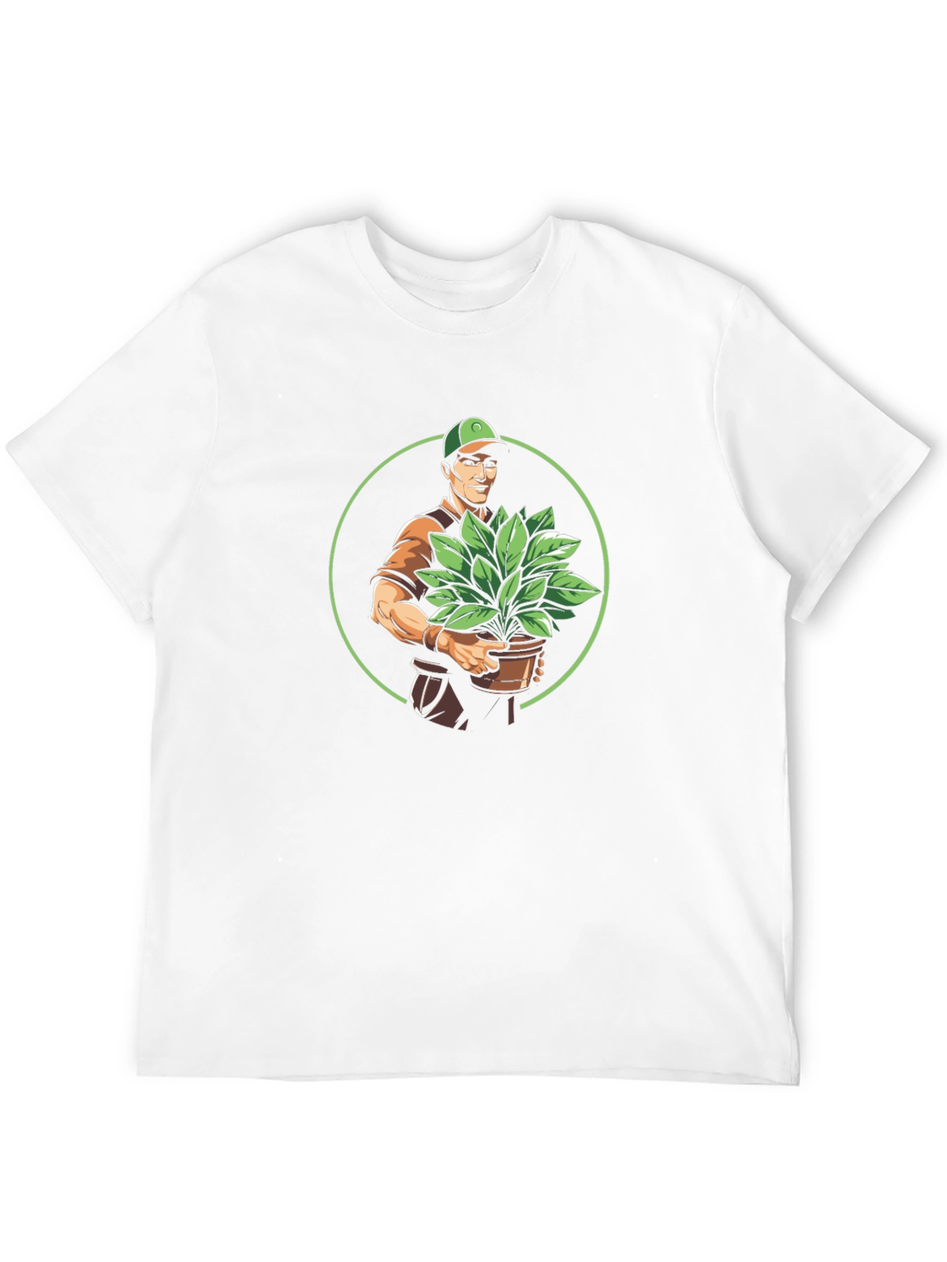 Gardener Graphic Tee - Black Cotton Comfort