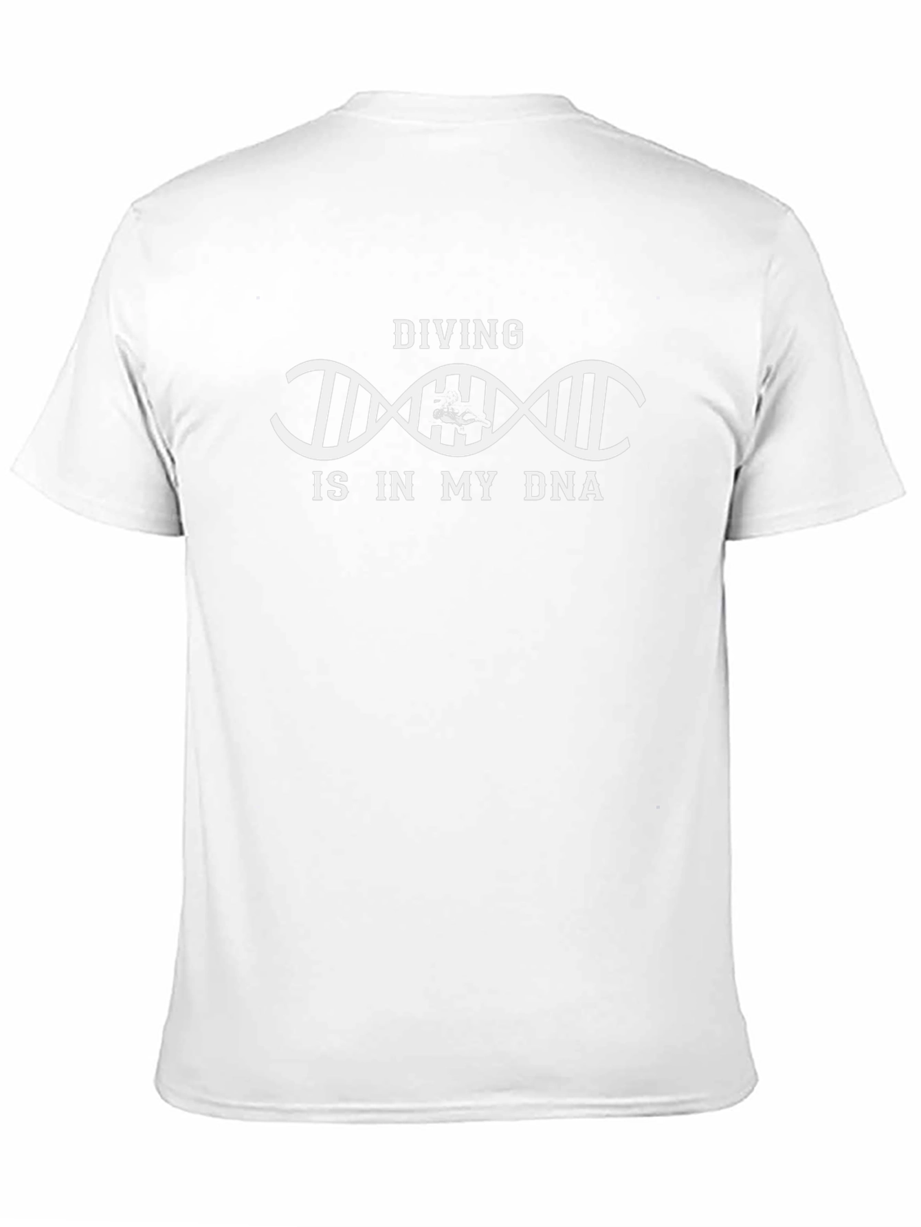 Diving is in My DNA Black T-Shirt Diver Gift