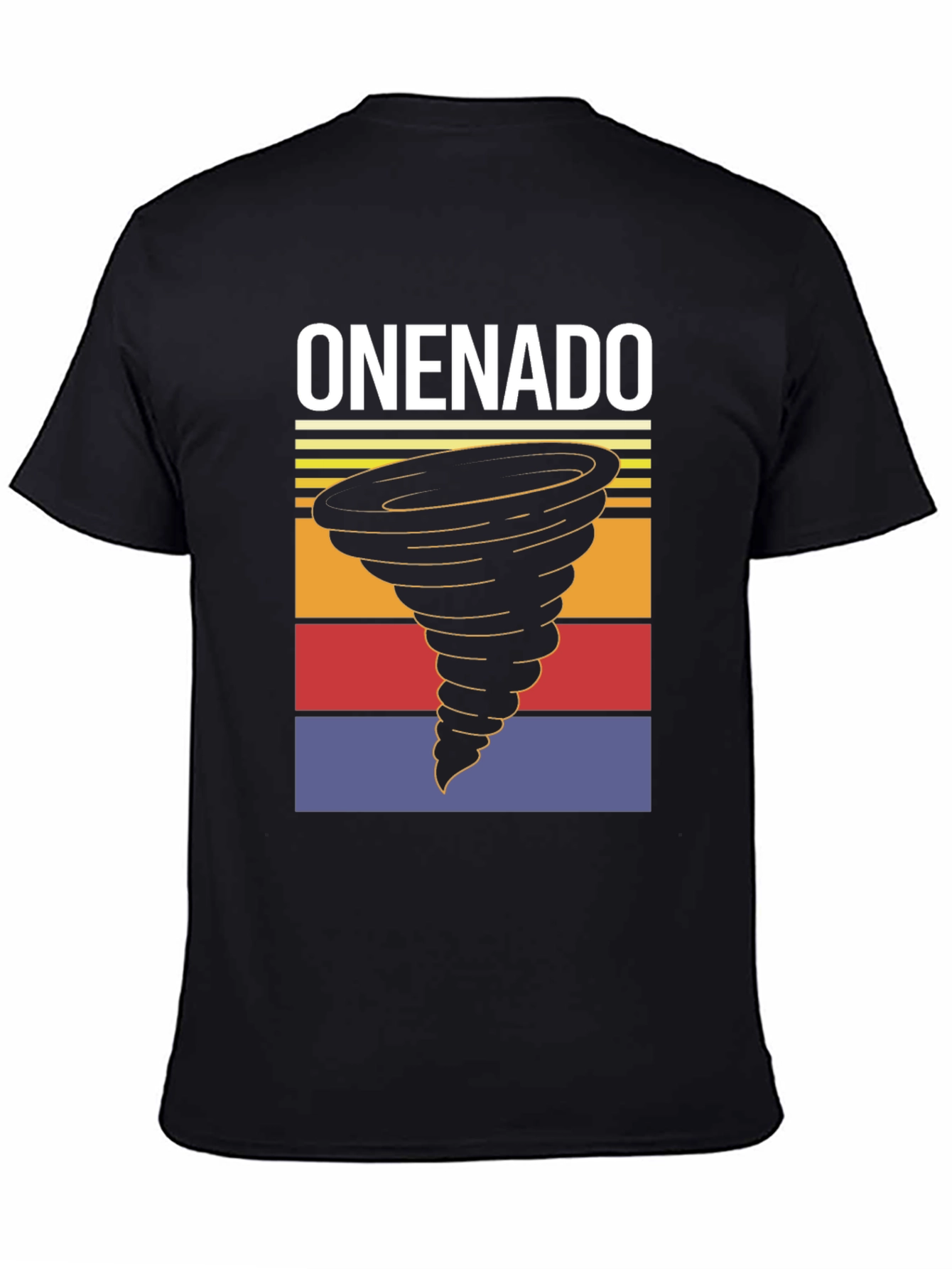 OneNado Tornado Graphic T-Shirt - Black