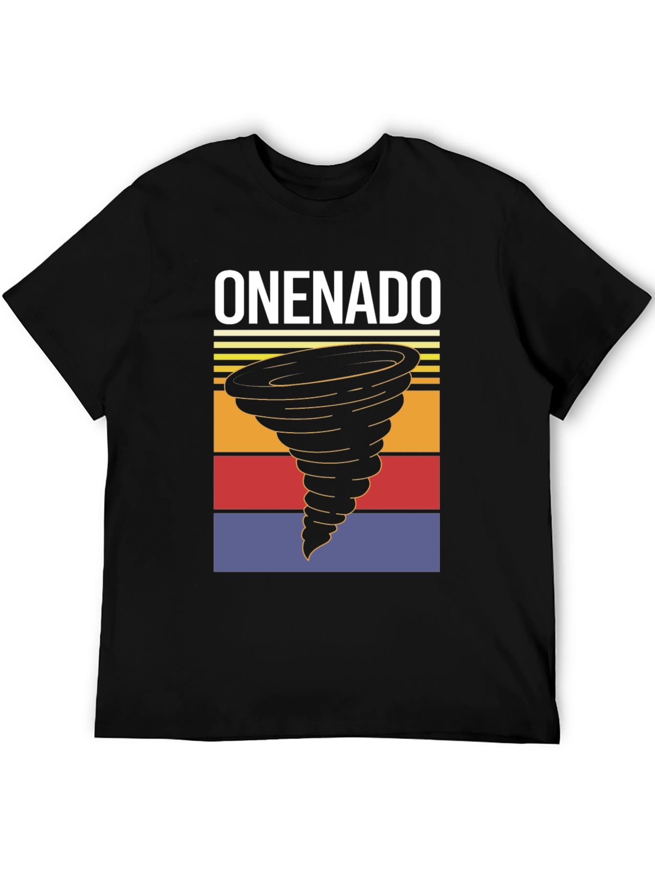 OneNado Tornado Graphic T-Shirt - Black